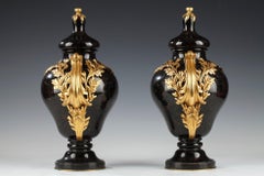 Pair of Covered Vases by Susse Frères
