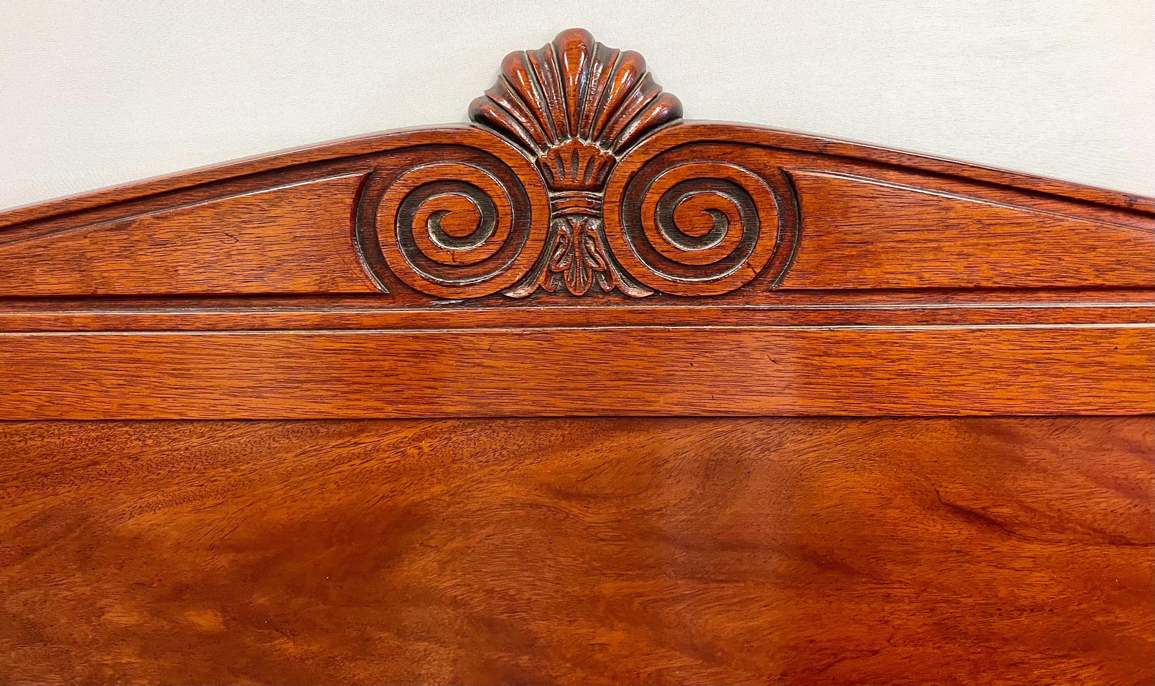 Federal Pair of Coveted Beacon Hill Furniture Collection Mahogany Twin Headboards