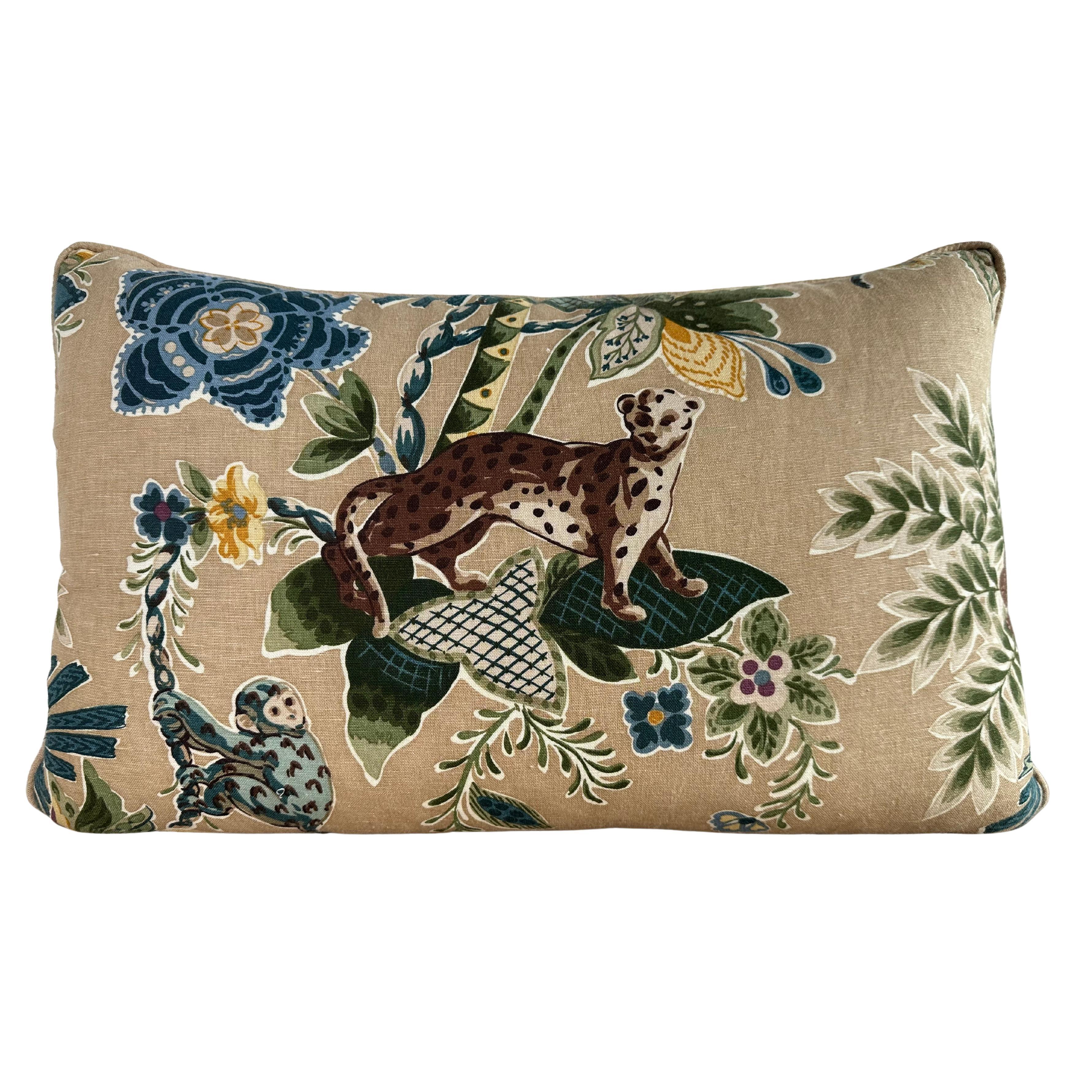 Pair of Cowan 
Tout Printed Pillows For Sale