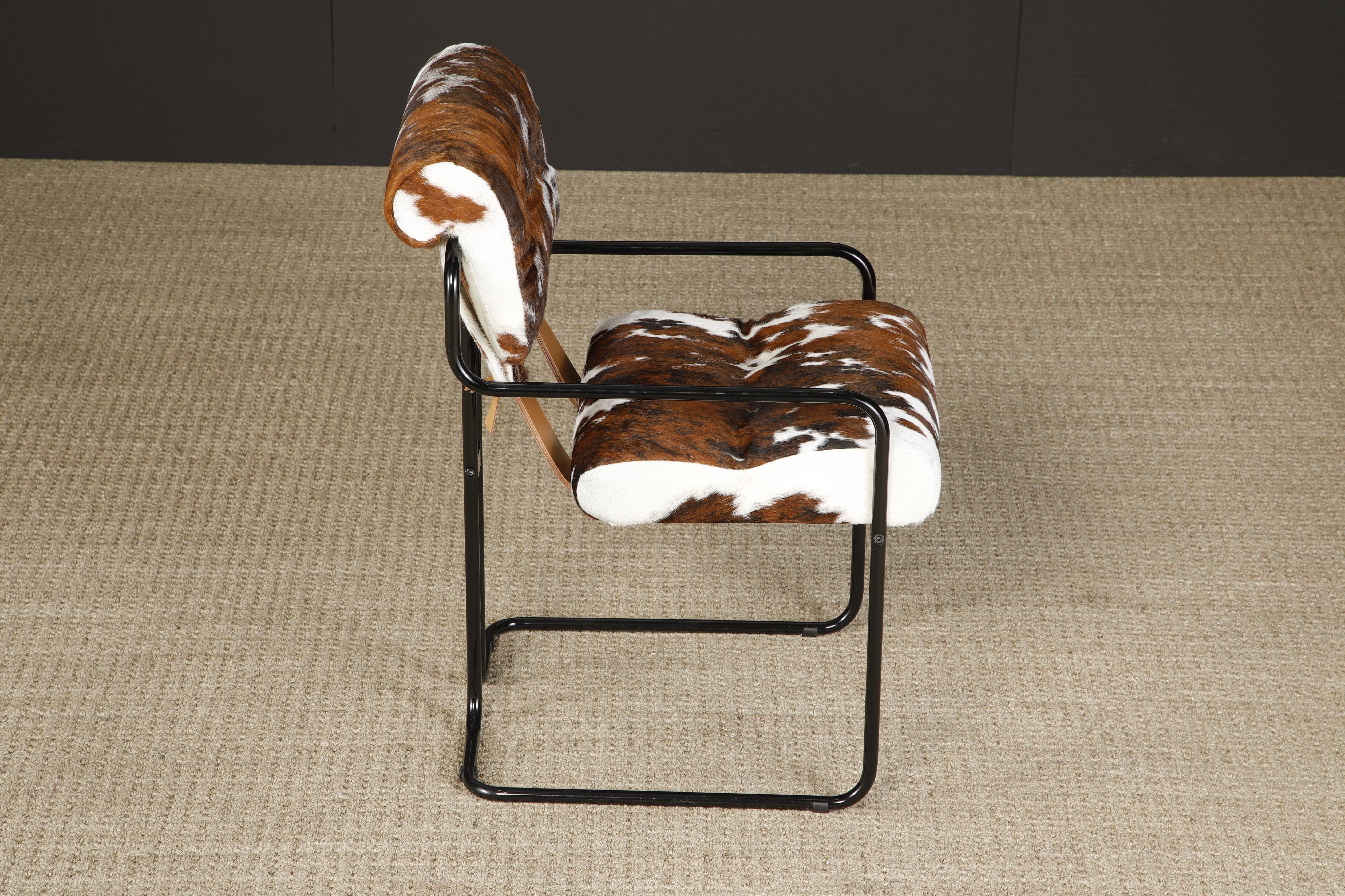 Tucroma-Sessel aus Rindsleder von Guido Faleschini für Mariani, Paar, neu im Angebot 1