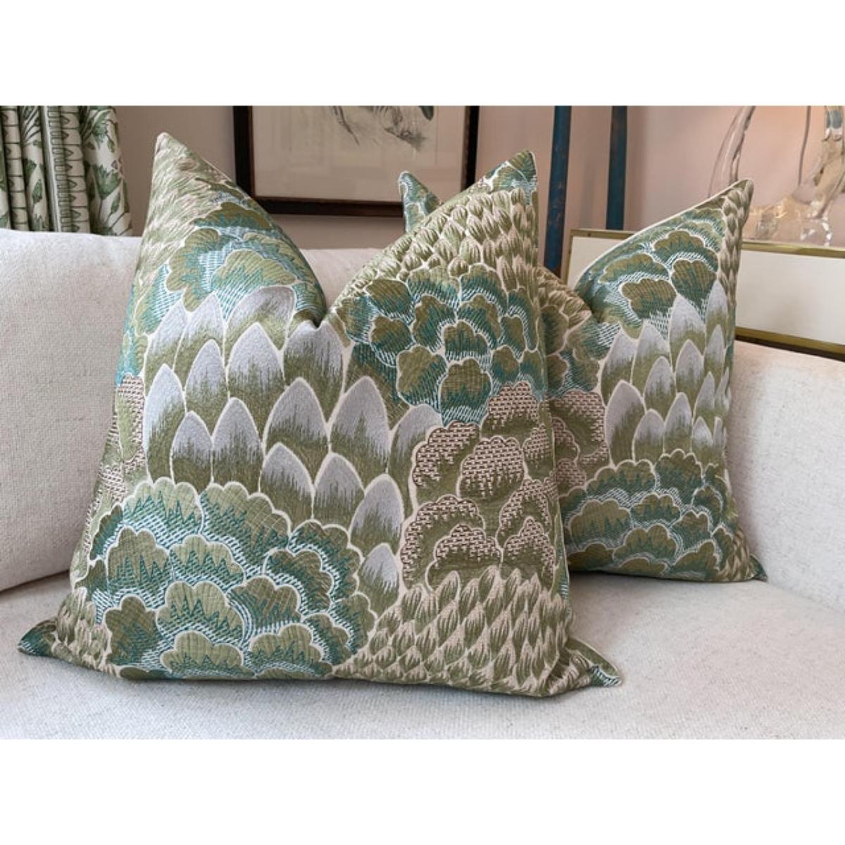 Americano Coppia di cuscini Cowtan and Tout 