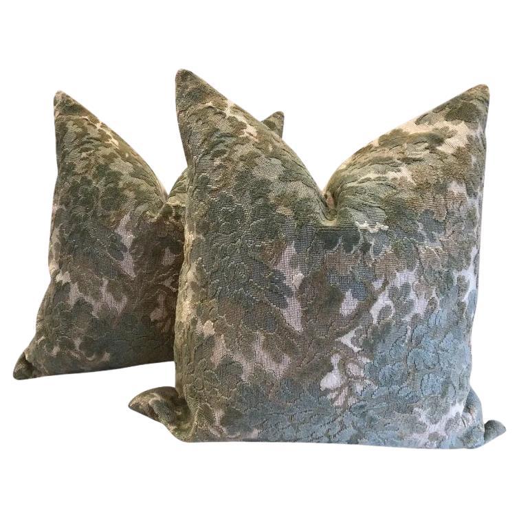 Coppia di cuscini Cowtan e Tout "Walden" in Sage