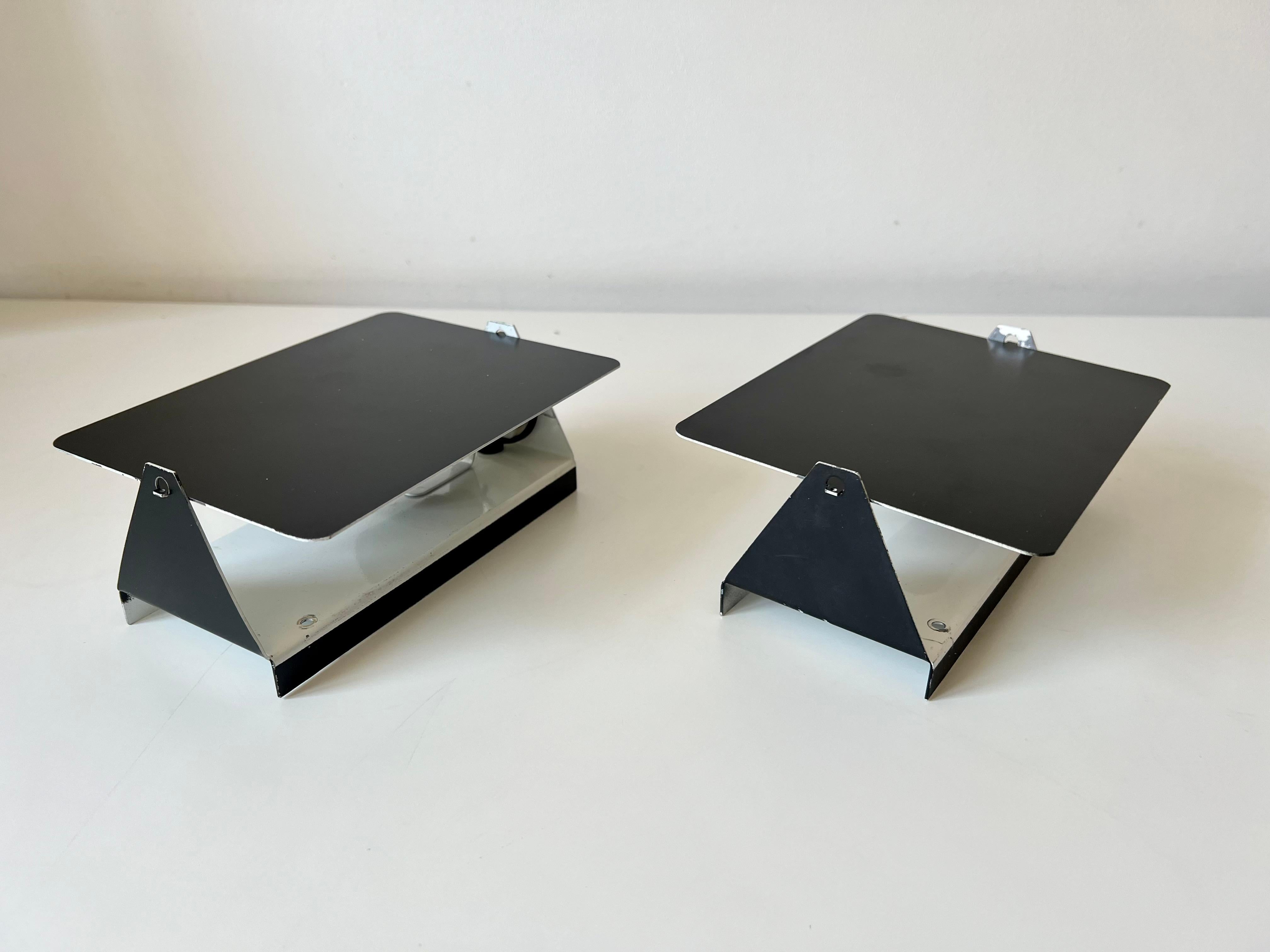 Pair of CP1 wall lights from Les Arcs, Charlotte Perriand, France 1960-70 en venta 6