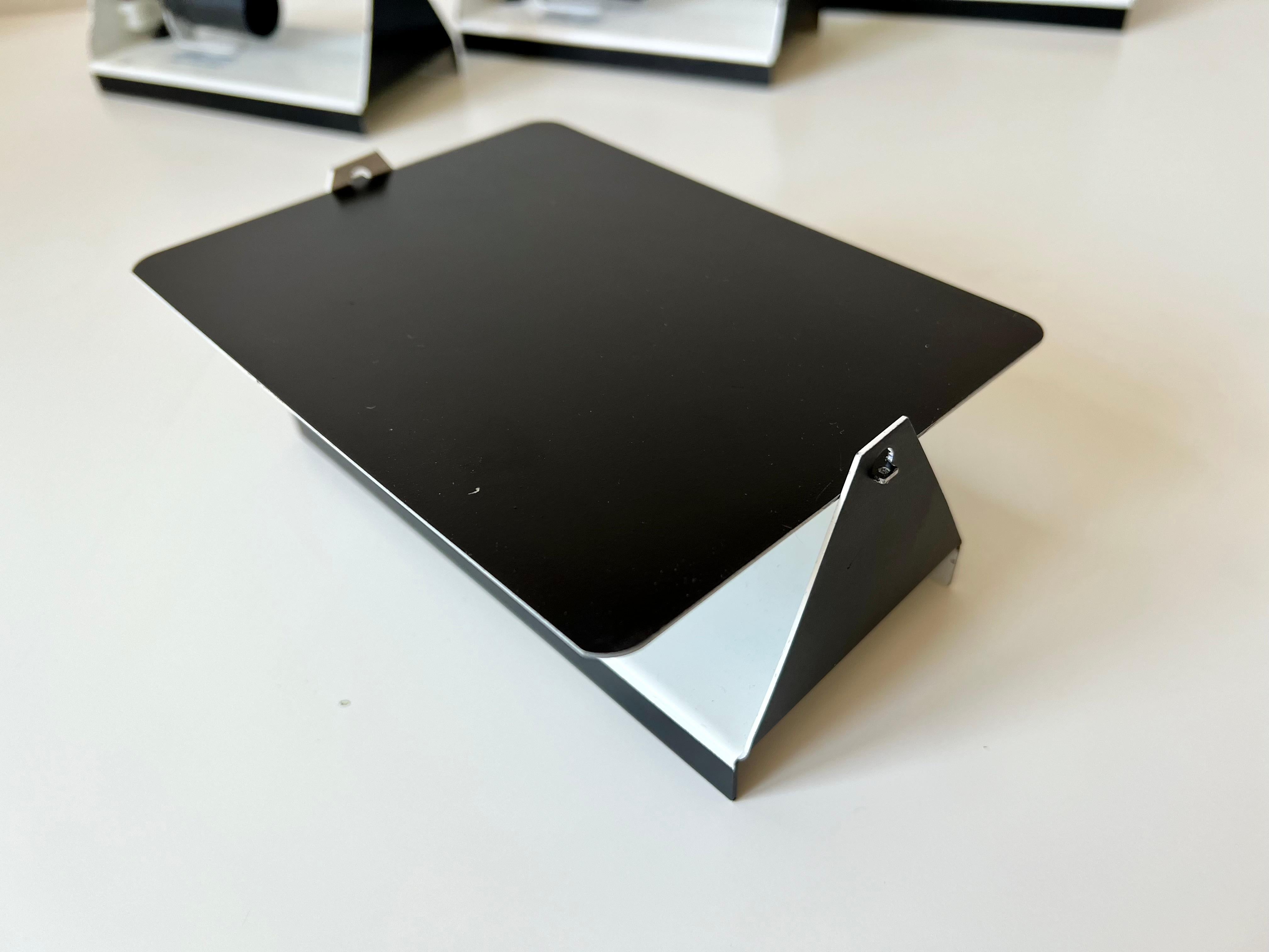 Pair of CP1 wall lights from Les Arcs, Charlotte Perriand, France 1960-70 Acero en venta