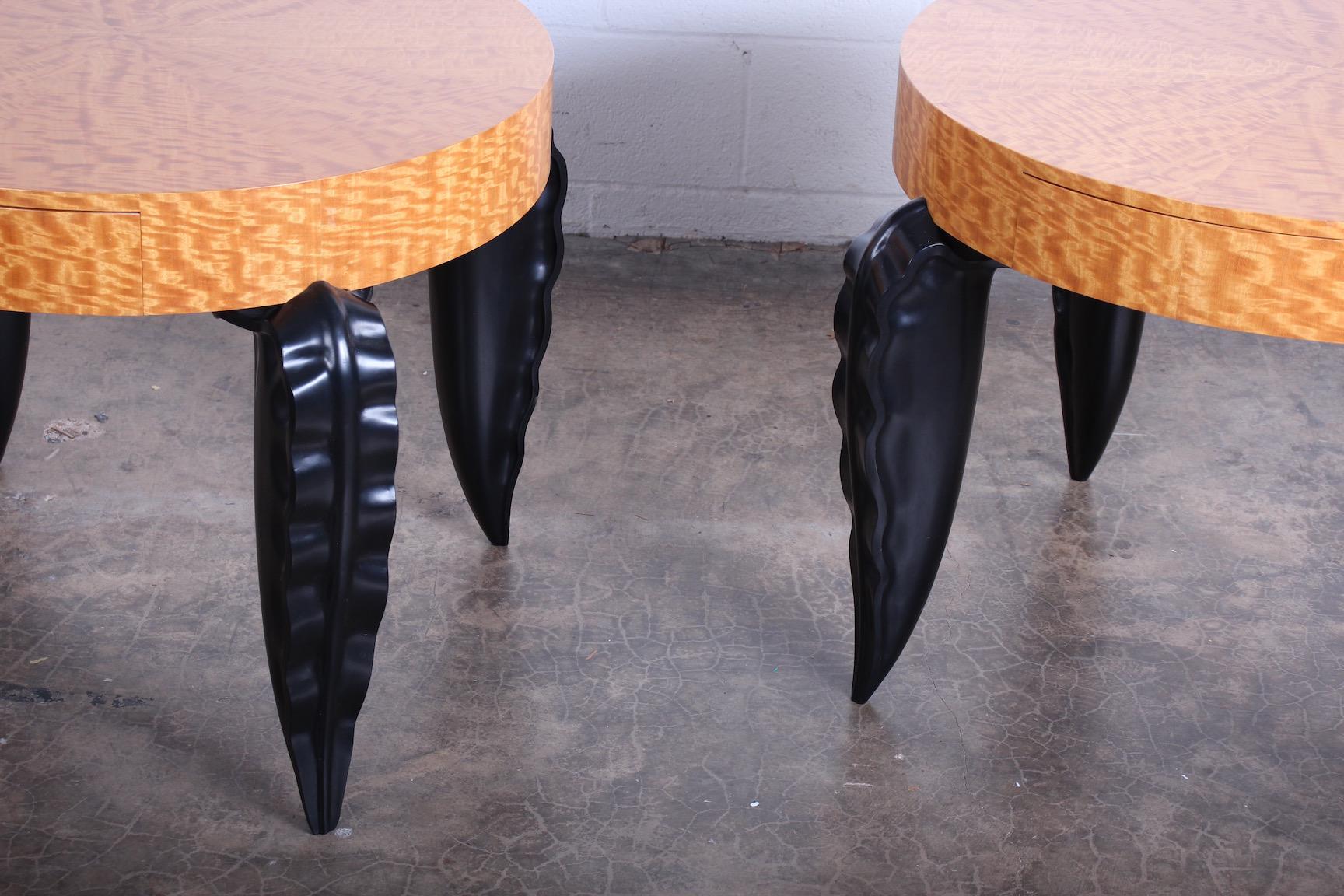 Pair of Craft Tables by Peter Dudley 2