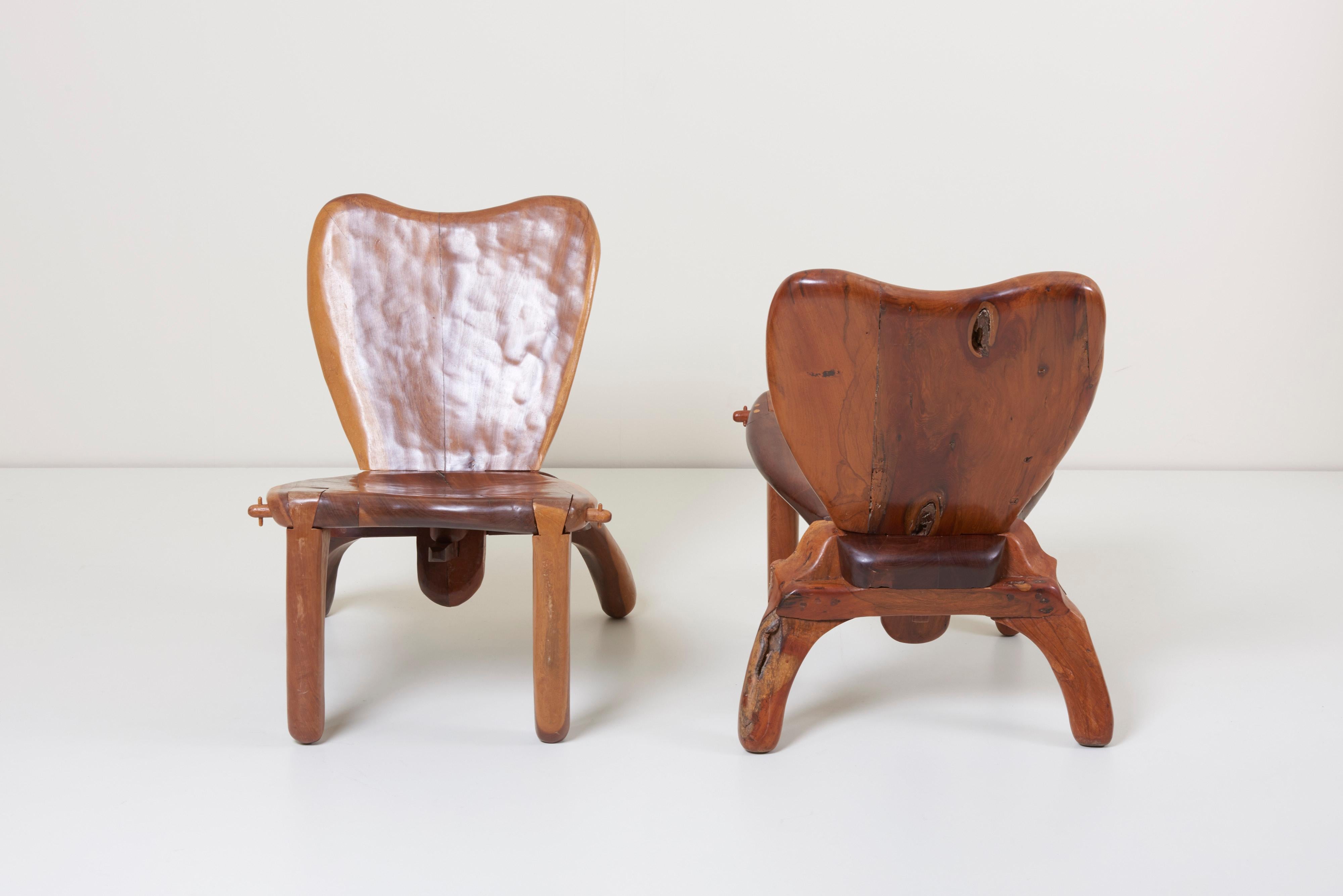 mexican wood chairs