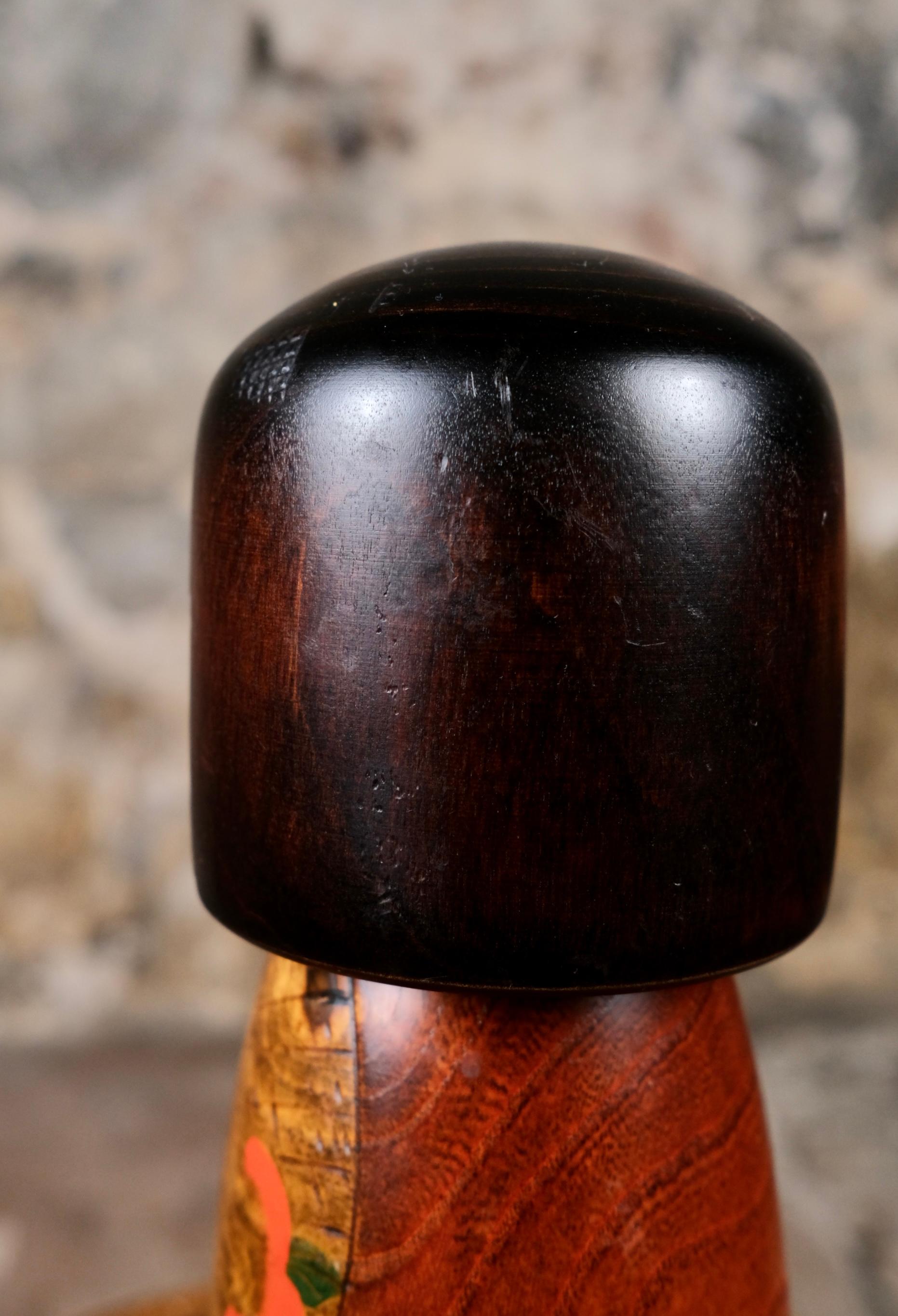 Paire de Kokeshi créatifs Usaburo, Japon, années 1990 en vente 11