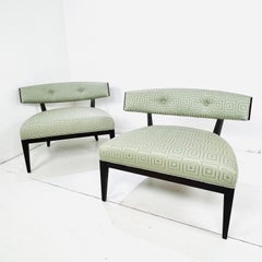 Pair of Crescent Lounge Chairs