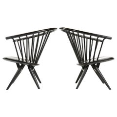 Paire de chaises Crinolette d'Ilmari Tapiovaara pour Asko, 1962