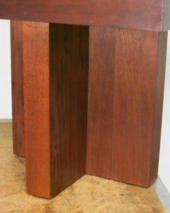 Pair of Cruciform Tables in the Style of Milo Baughman