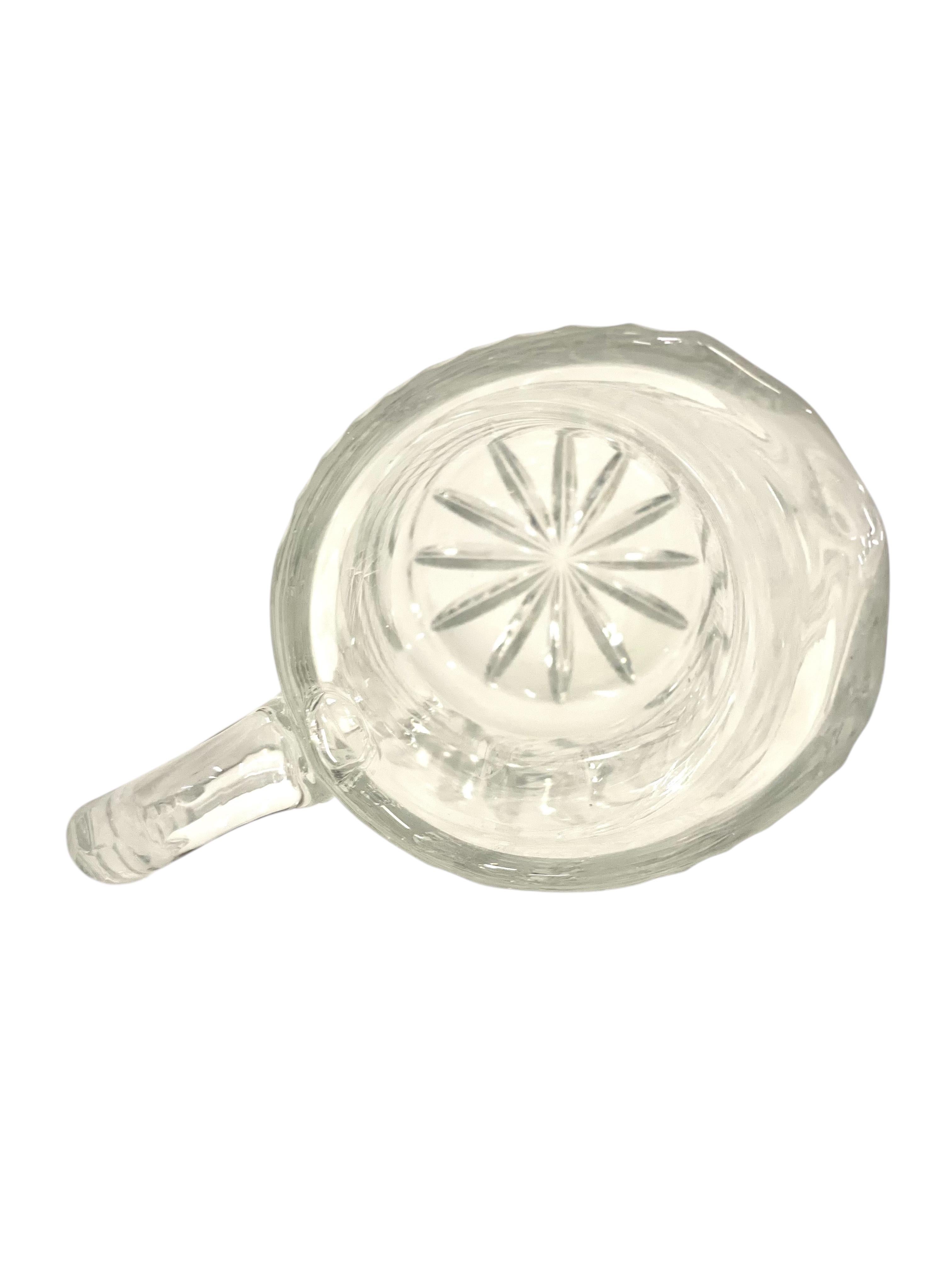 Pair of  Crystal Carafes in the Saint Louis Style 20th Century For Sale 8