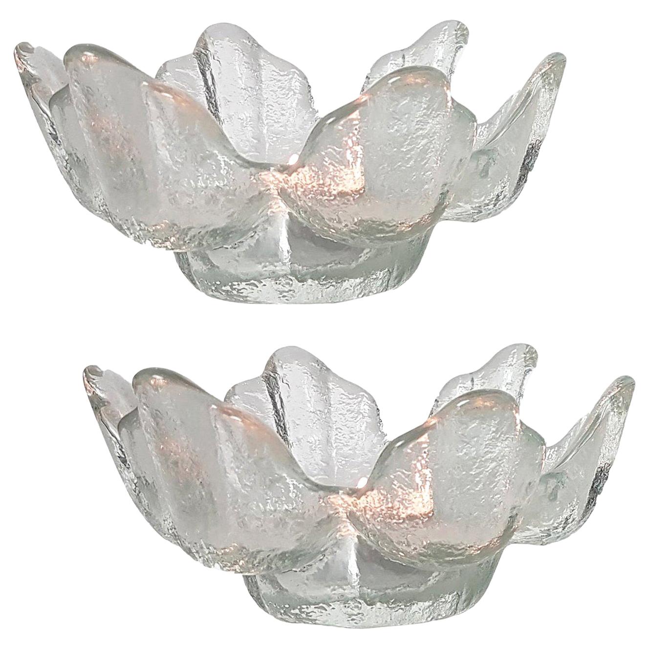 Three Murano Glass Votive Candle holders at 1stDibs