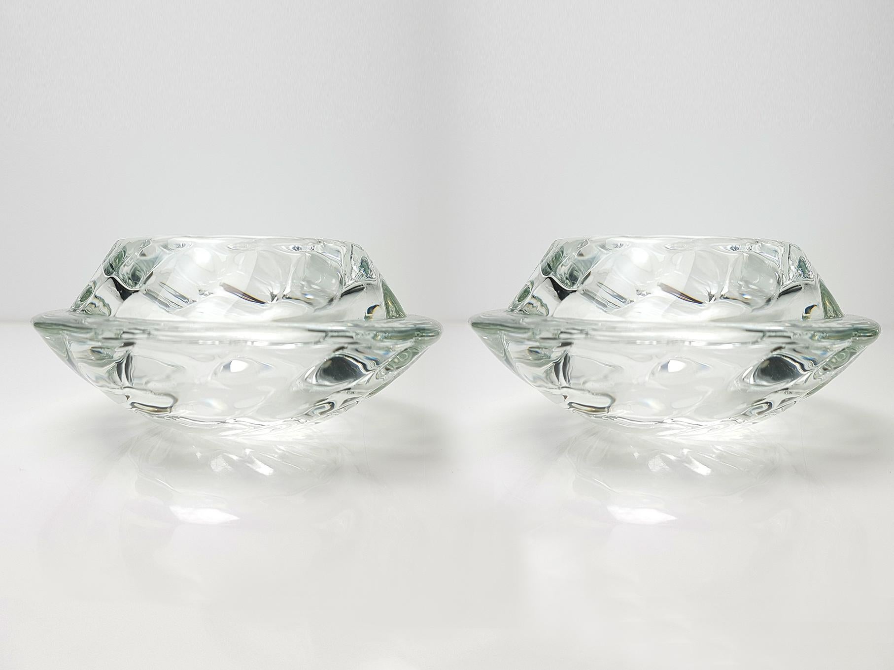 royal copenhagen crystal candle holder