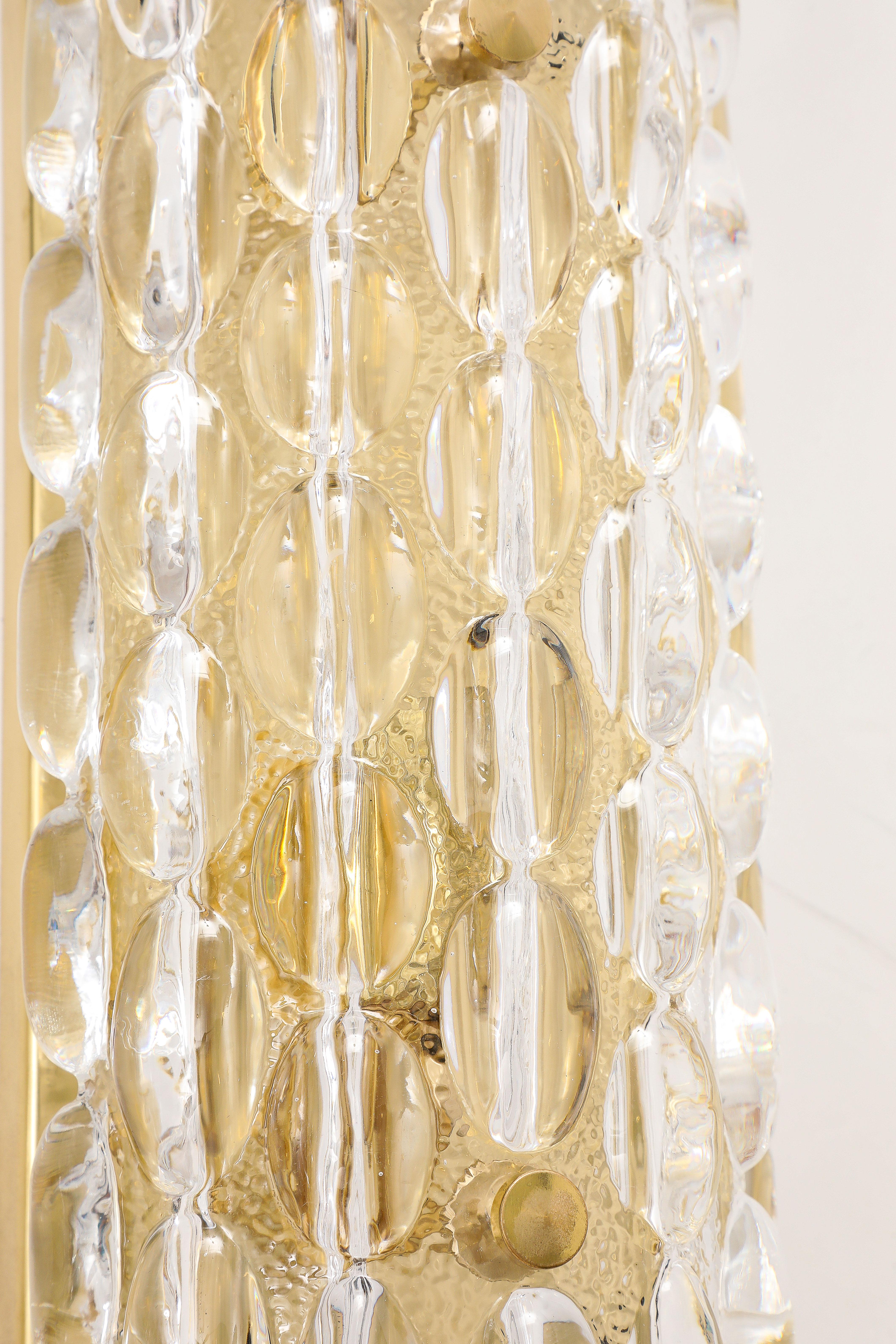 Pair of Crystal Sconces by Carl Fagerliund for Orrefors. ( 4 Pairs available) For Sale 3