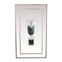 Paire d'appliques murales en cristal