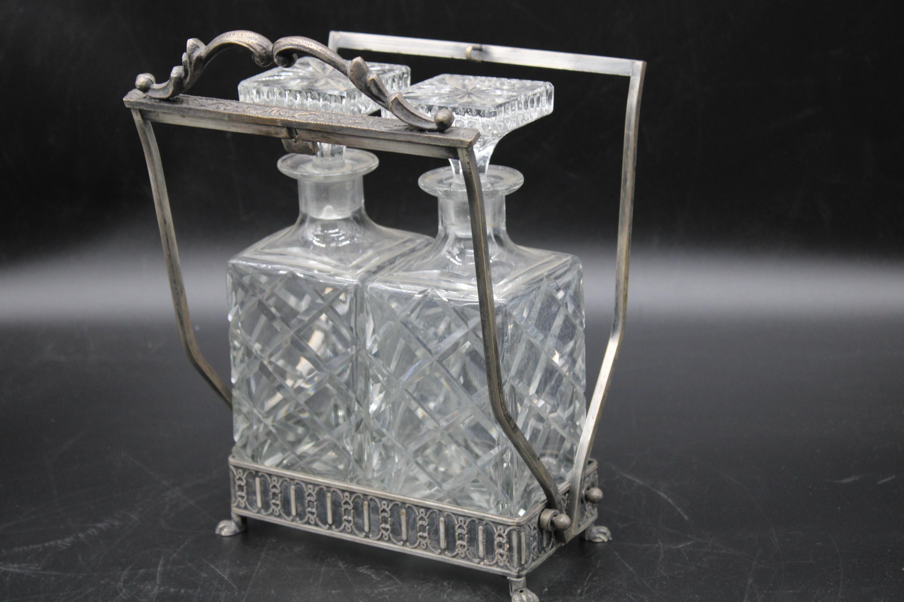 Italian Vintage Crystal Decanter Set For Sale at 1stDibs classic decanter