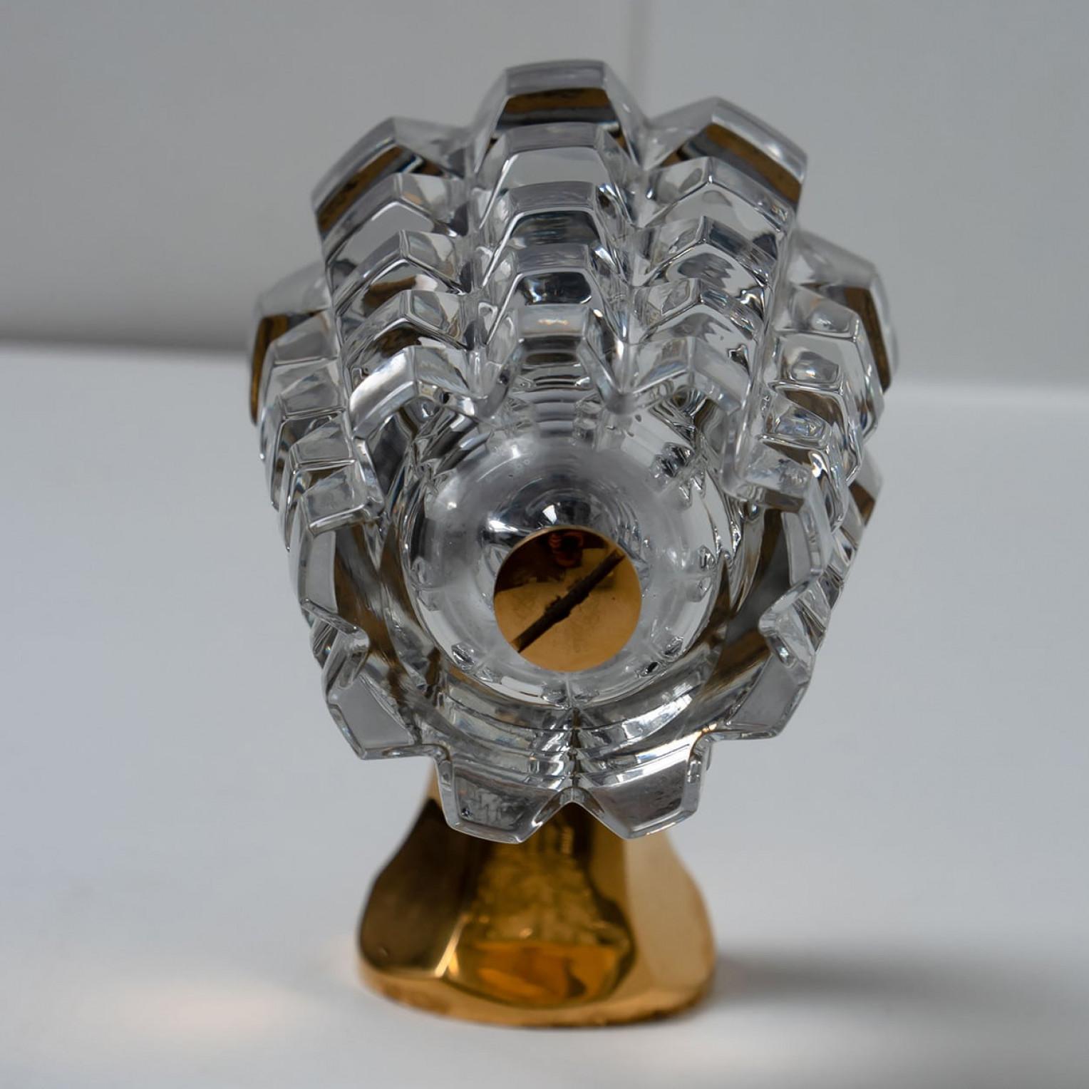 Pair of Crystall Wallsconce, France, Europe, 1970s en venta 4