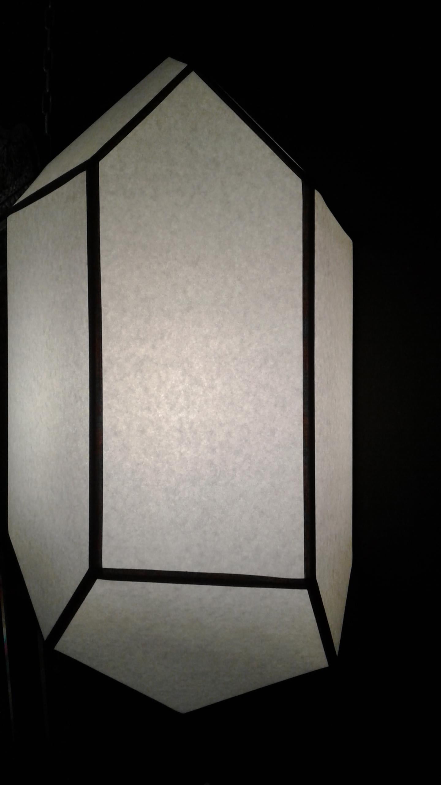 Francese Coppia di lampade cristalline Serge Lacroix Creation in vendita