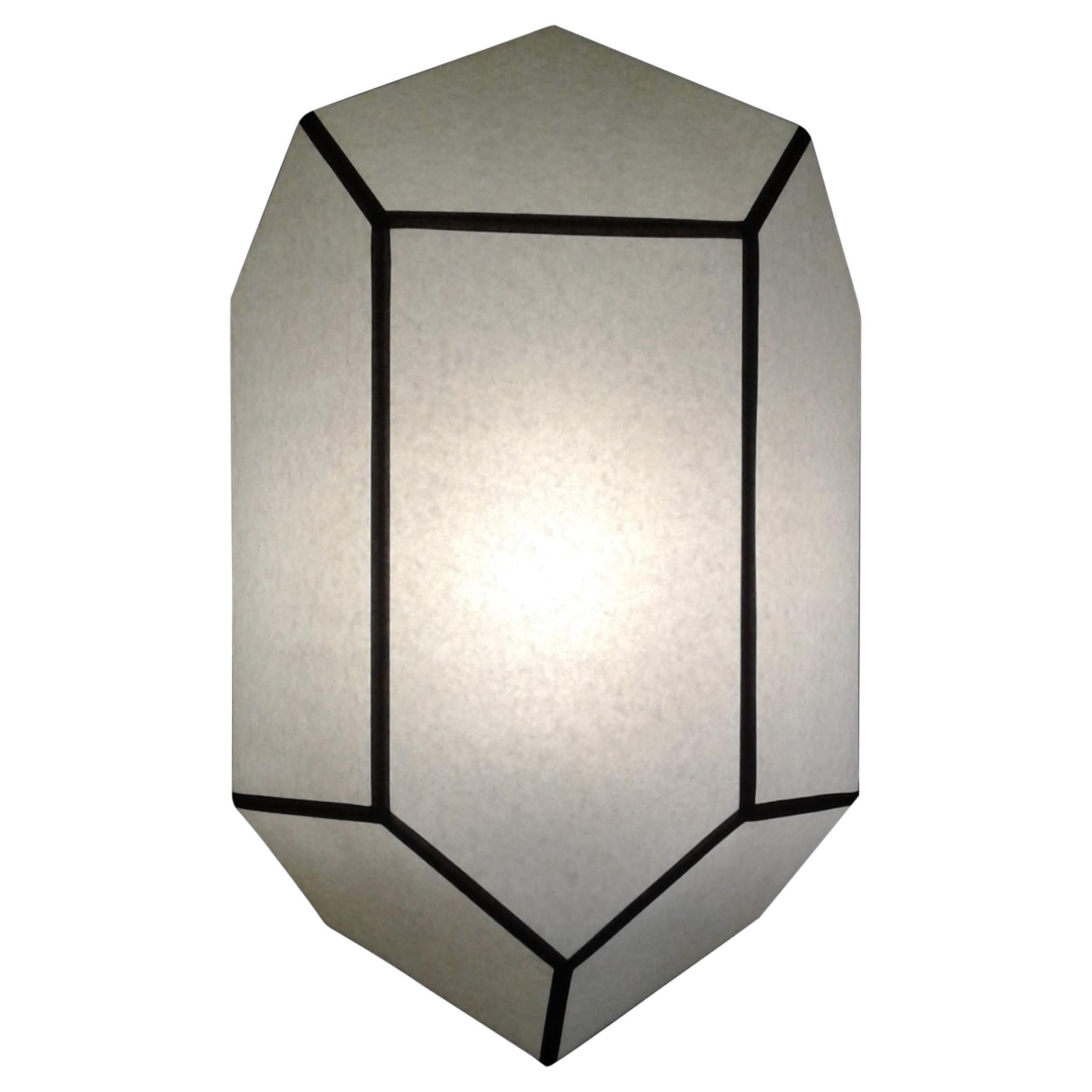 Pair of Crystallographic Sconces Serge Lacroix Creation