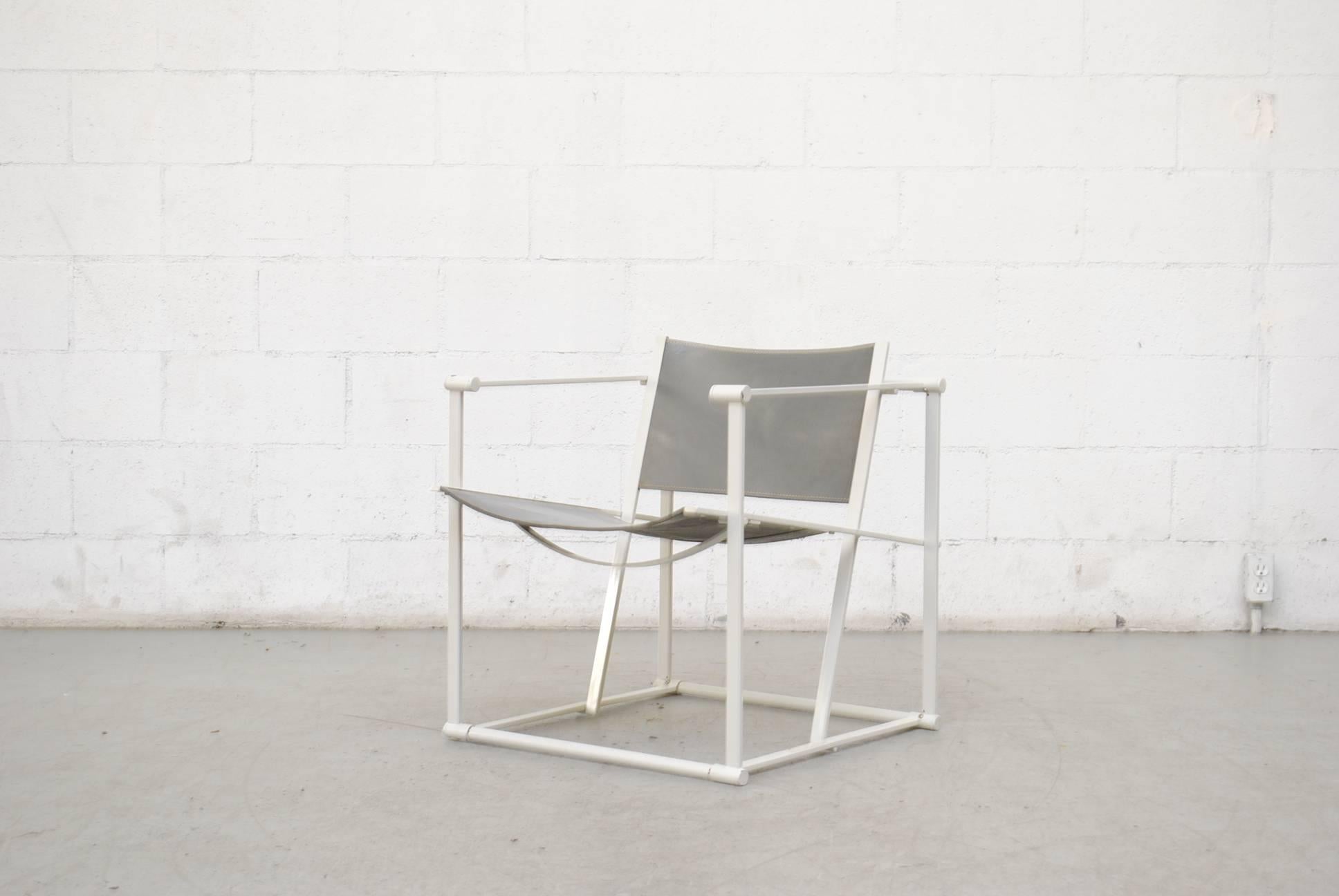 Mid-Century Modern Pair of Cube Lounge Chair by Radboud Van Beekum for Pastoe