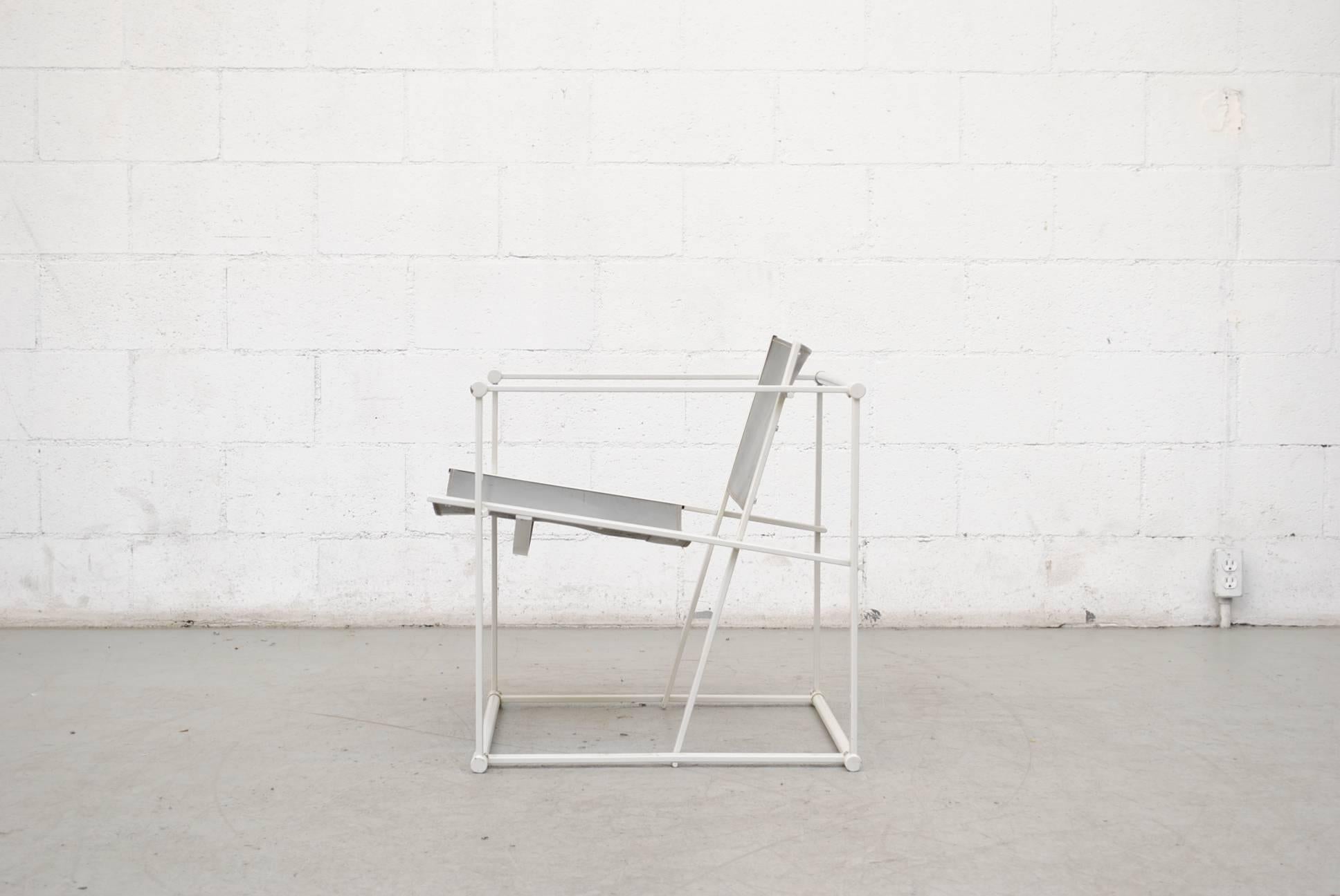 Dutch Pair of Cube Lounge Chair by Radboud Van Beekum for Pastoe