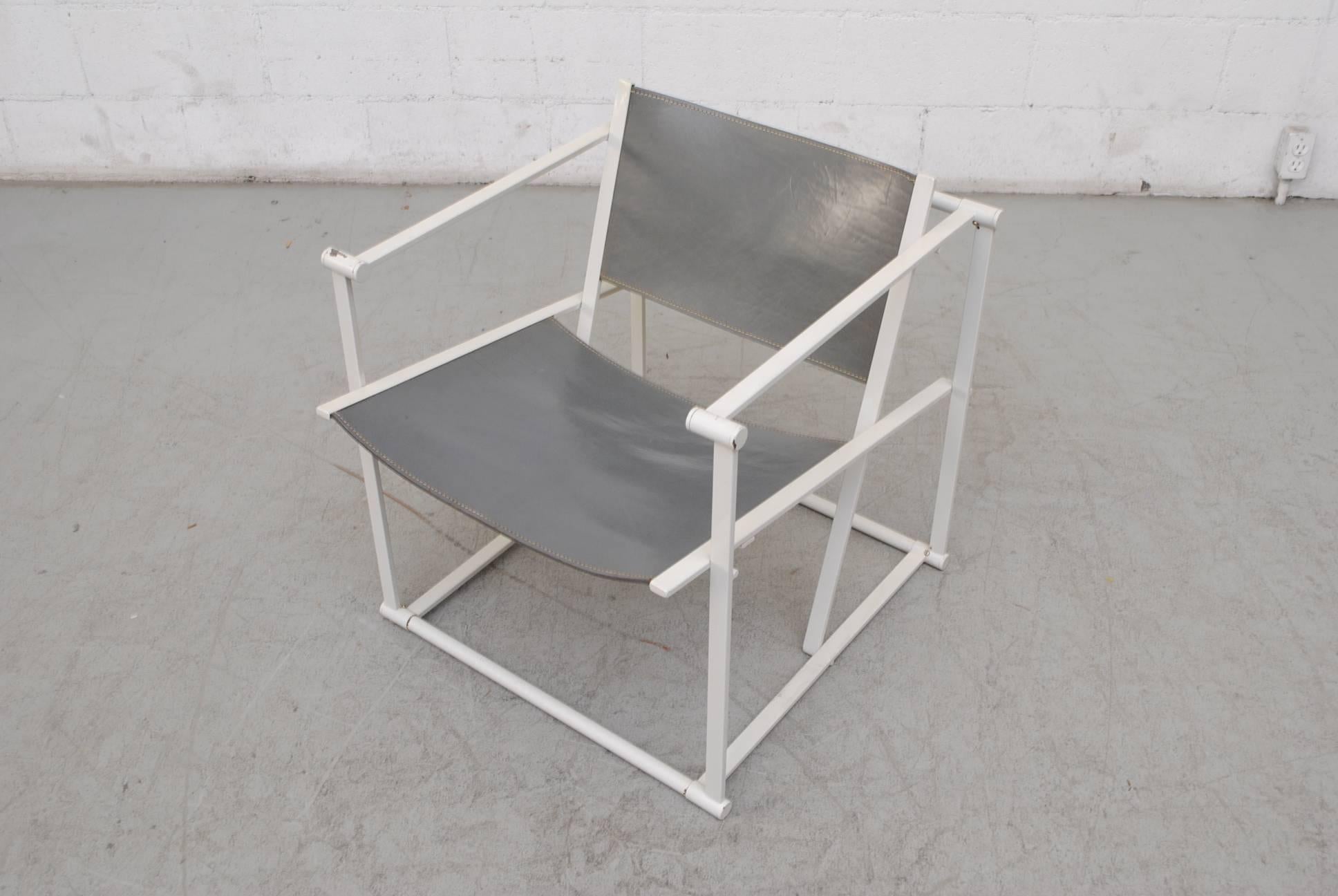 Mid-20th Century Pair of Cube Lounge Chair by Radboud Van Beekum for Pastoe