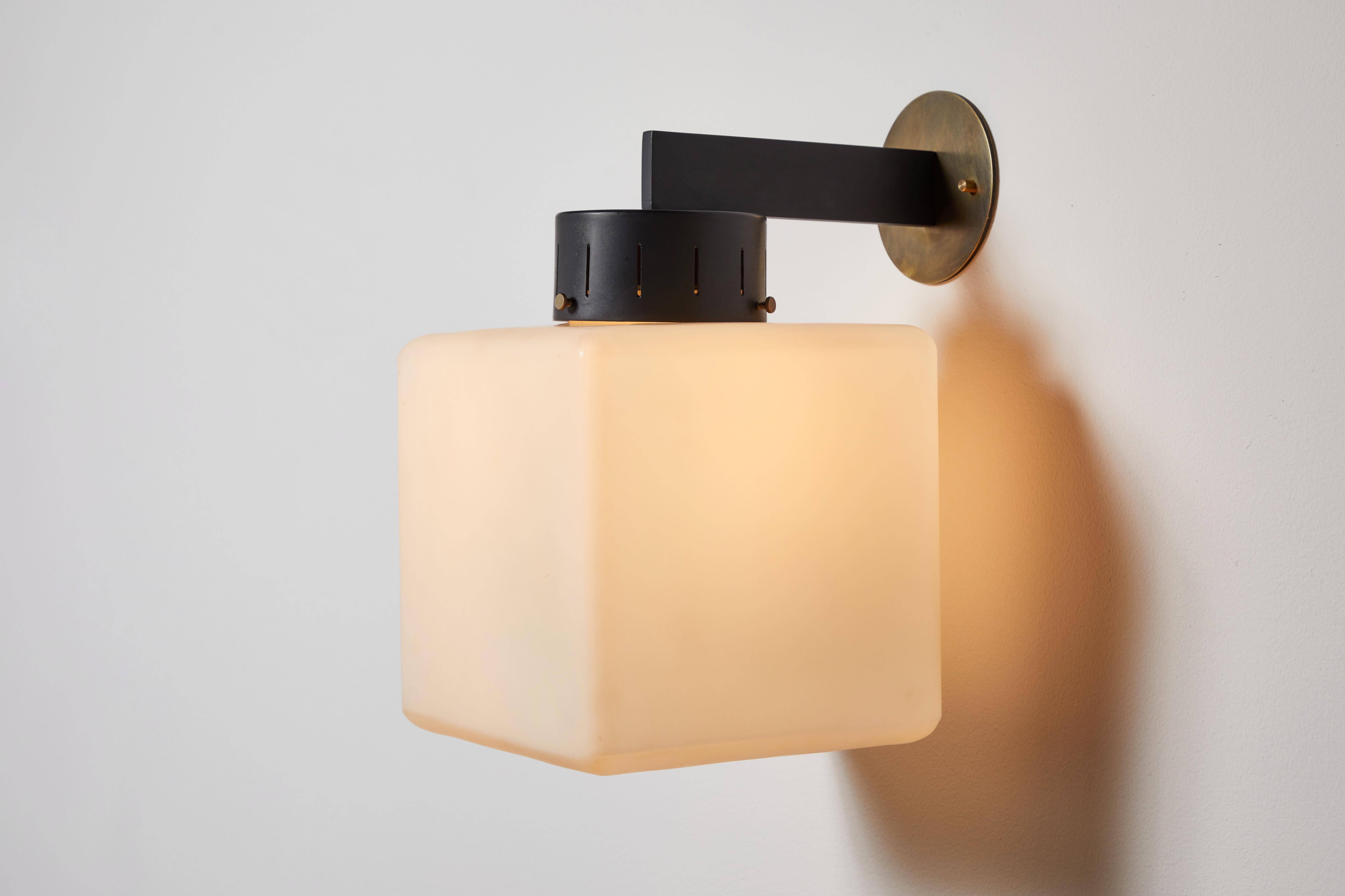 Pair of Cube Sconces by Stilnovo 2