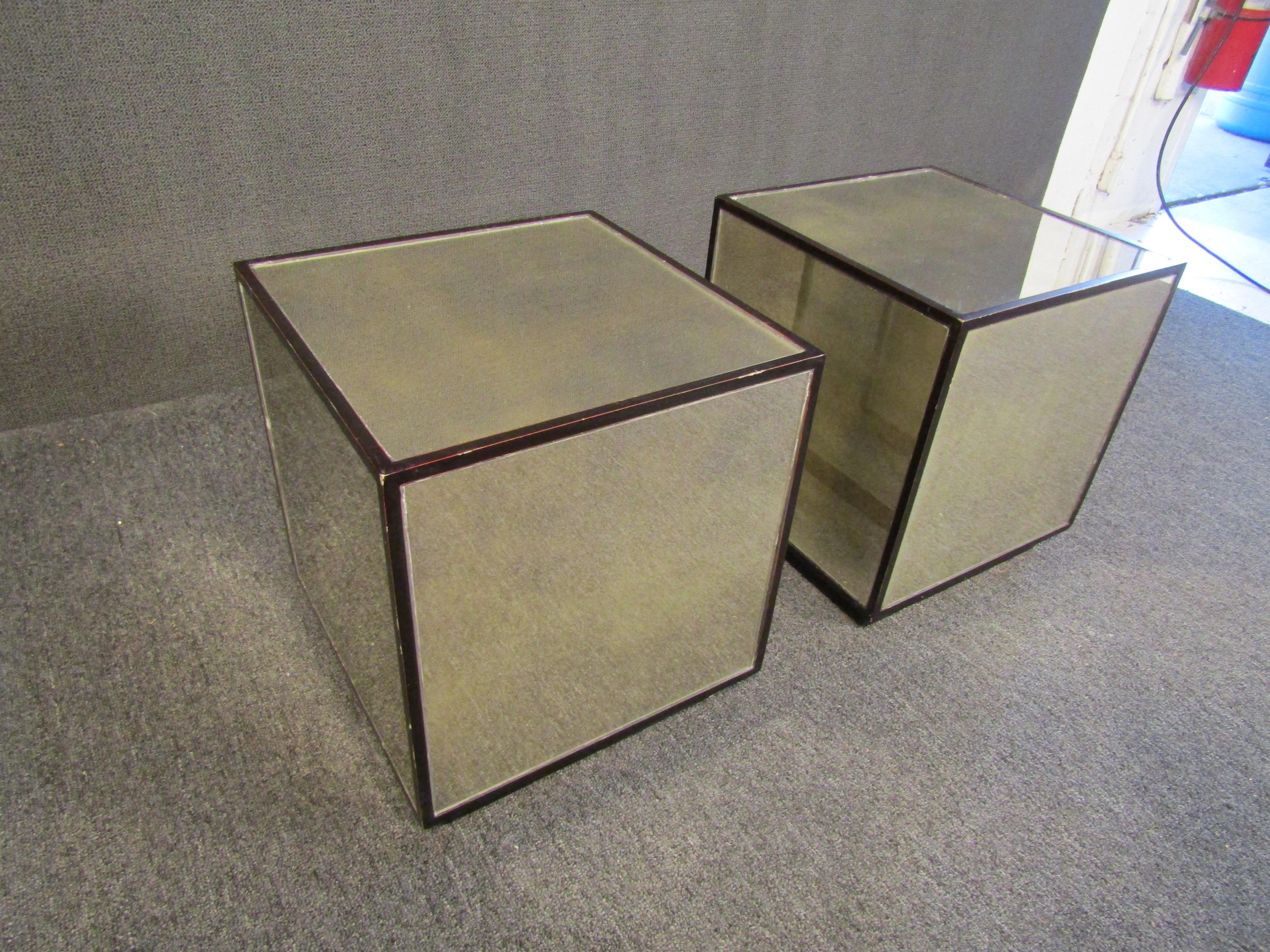 mirrored cube