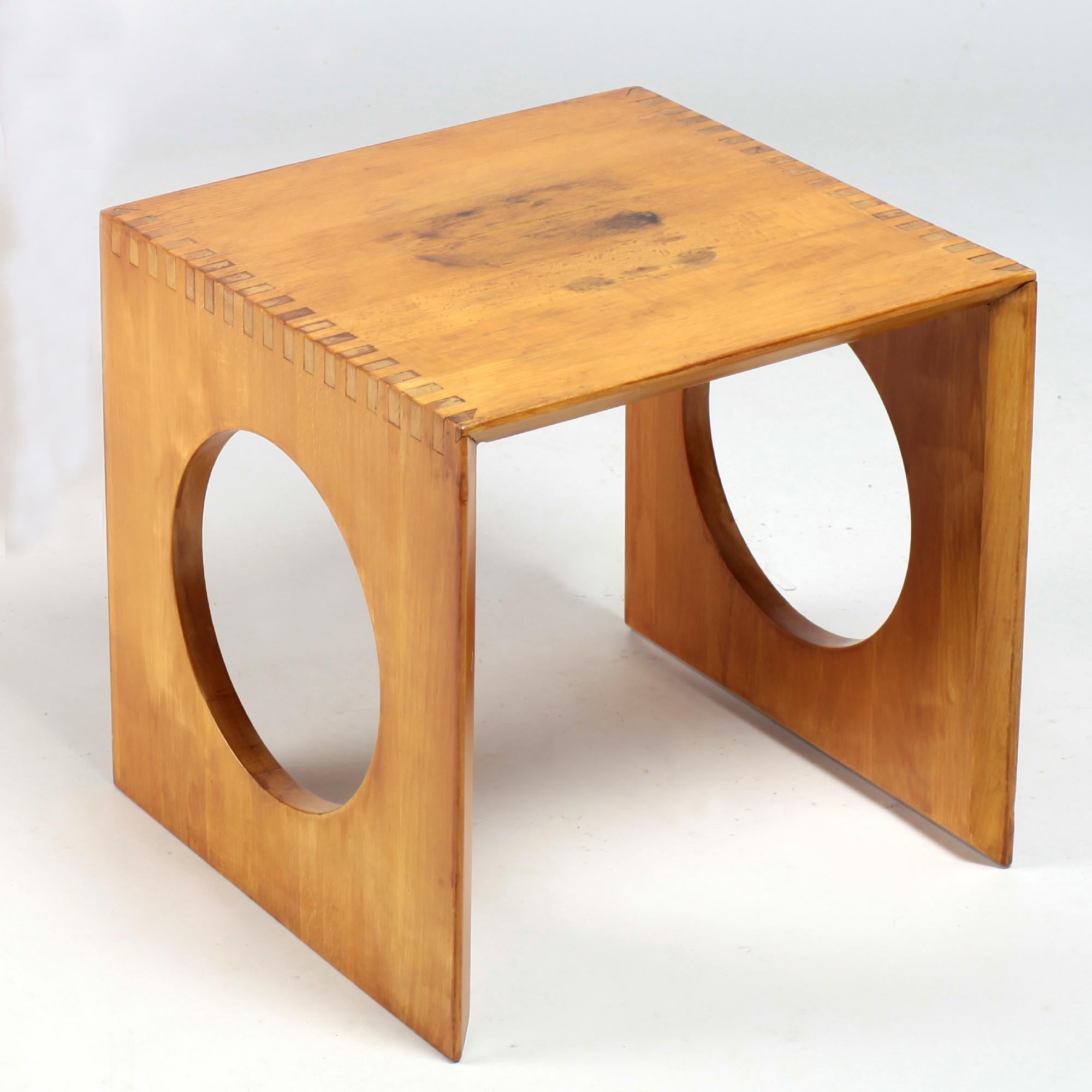 Pair of Cube Tables by Jens Quistgaard for Richard Nissen Denmark, 1980's 8