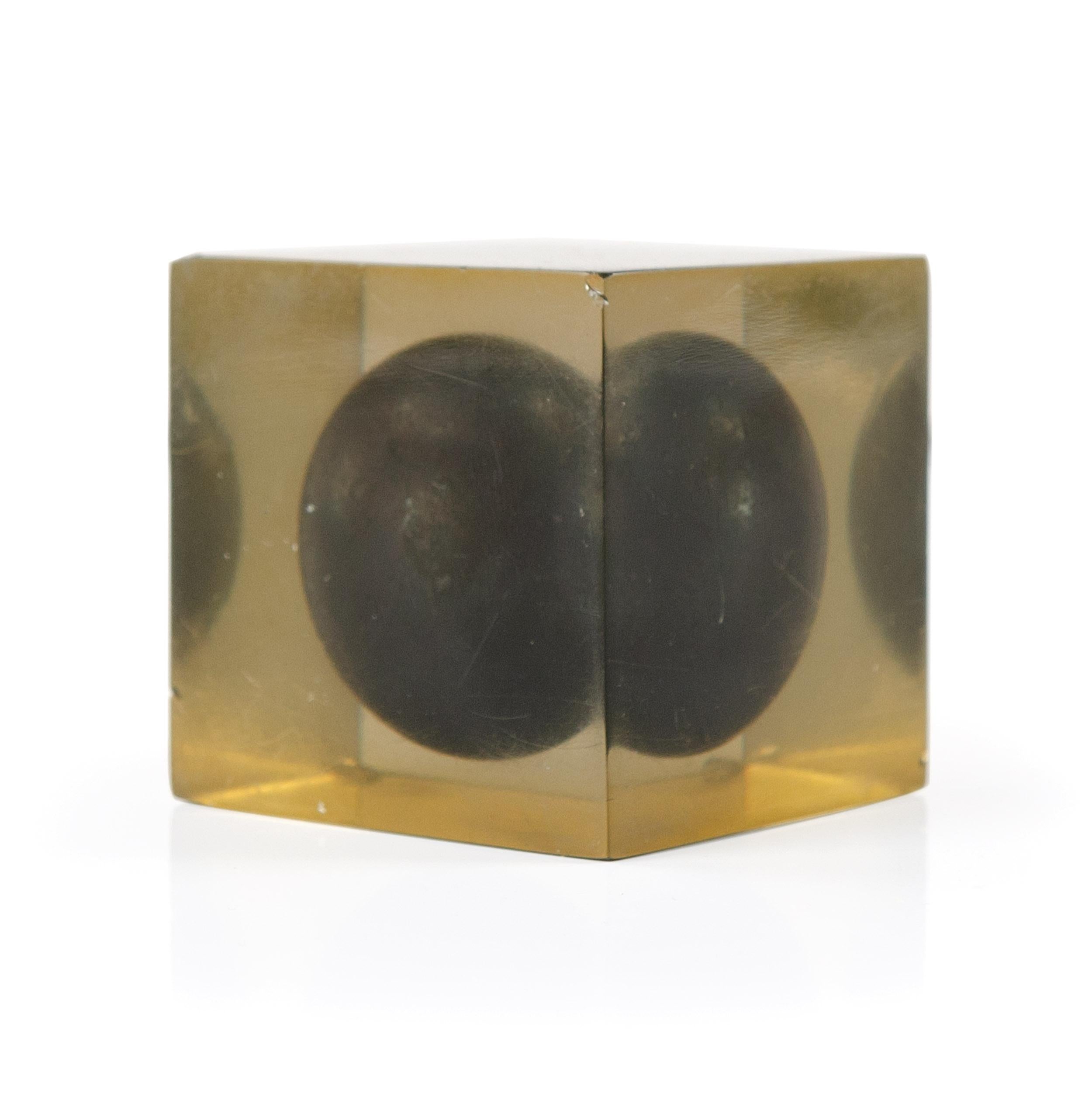 Paire de cubes italiens des années 50 par Enzo Mari pour Danese Milano Bon état - En vente à Sagaponack, NY