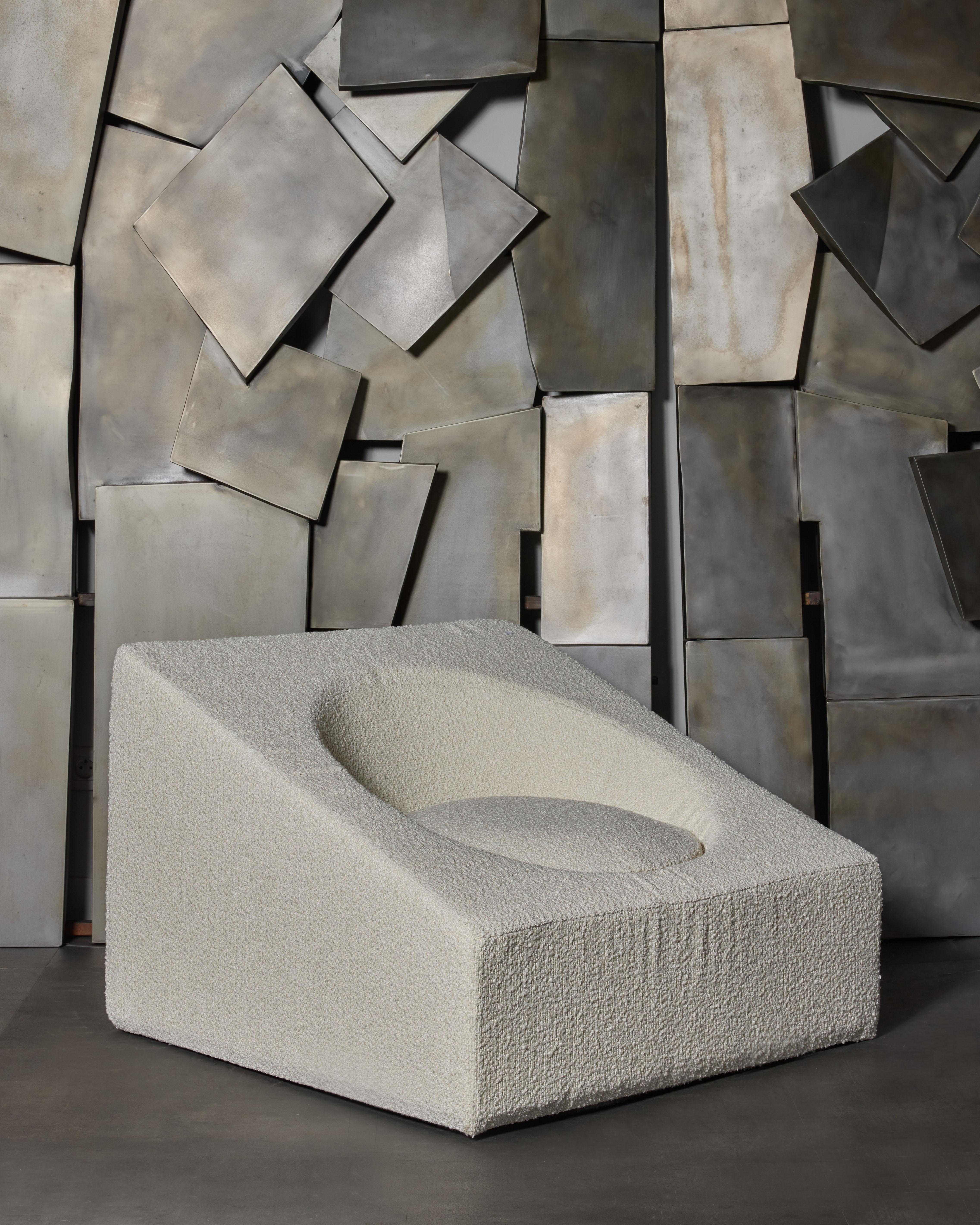 Mid-Century Modern Paire de fauteuils cubiques de Studio Glustin en vente