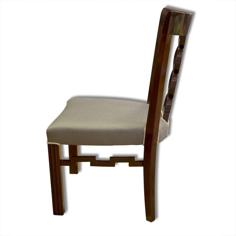 Pair of Cubist Chairs, circa 1915, Austria-Hungary For Sale 2