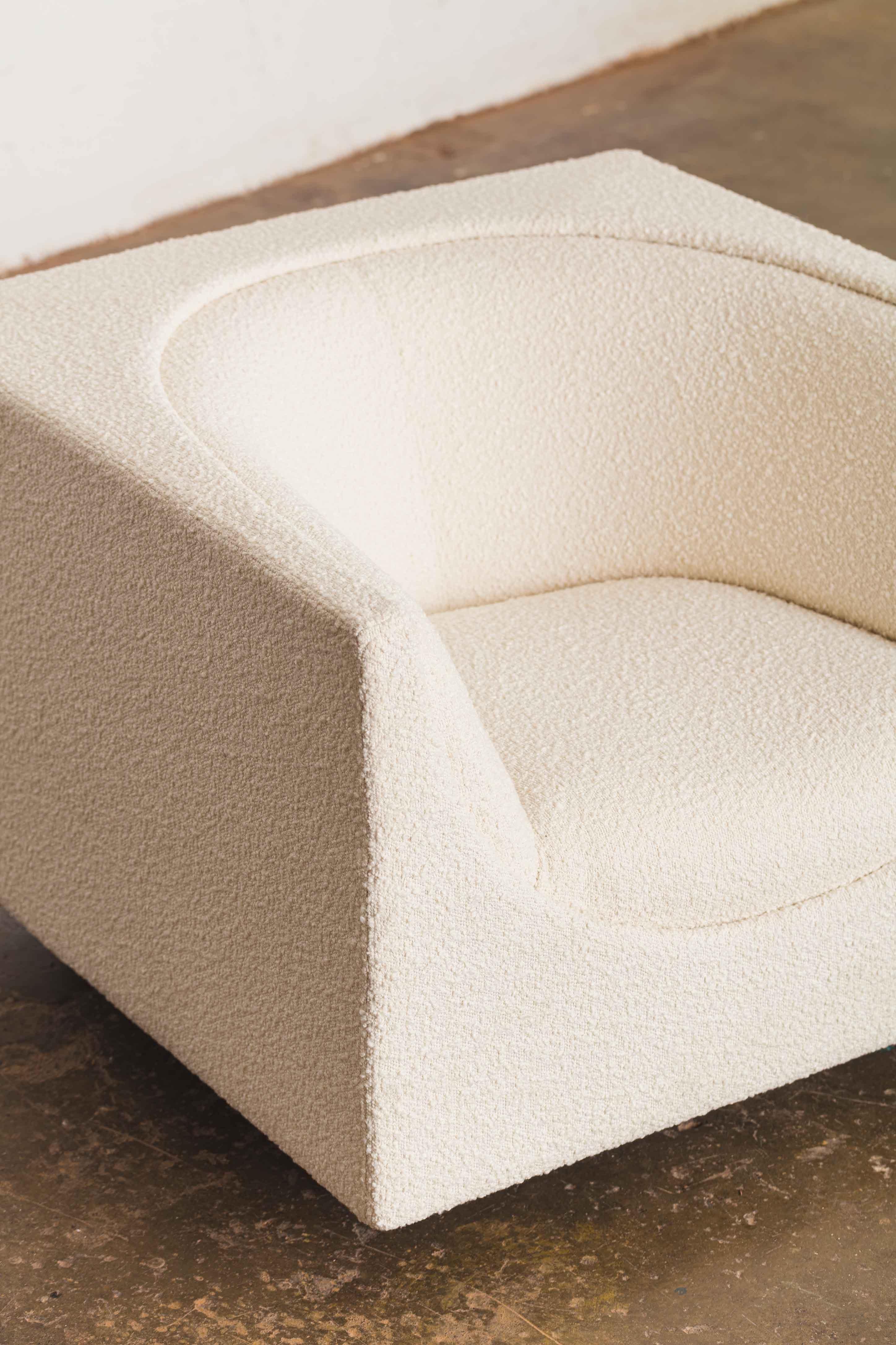 Mid-Century Modern Paire de fauteuils de salon cubiques de Jorge Zalszupin en vente