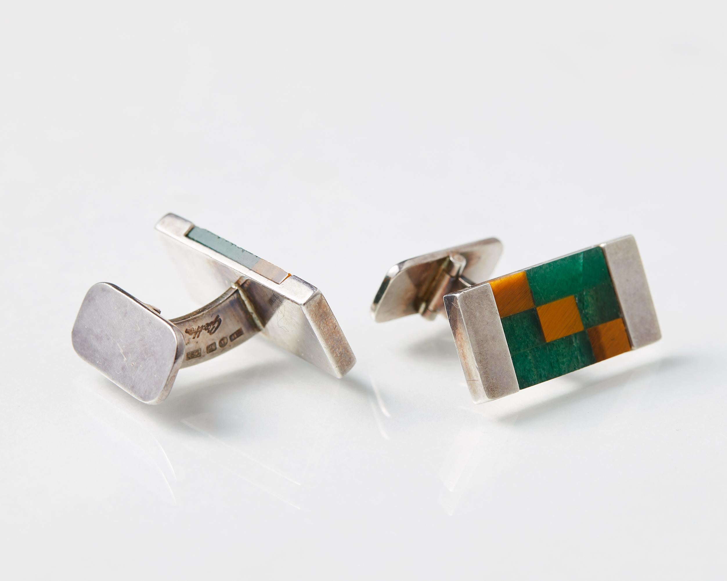 Pair of Cufflinks, Designed by Claes Giertta, Sweden, 1997 In Good Condition For Sale In Stockholm, SE