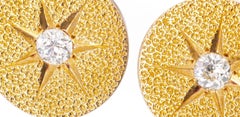 Pair of cufflinks in 19.2K Gold - Art Deco