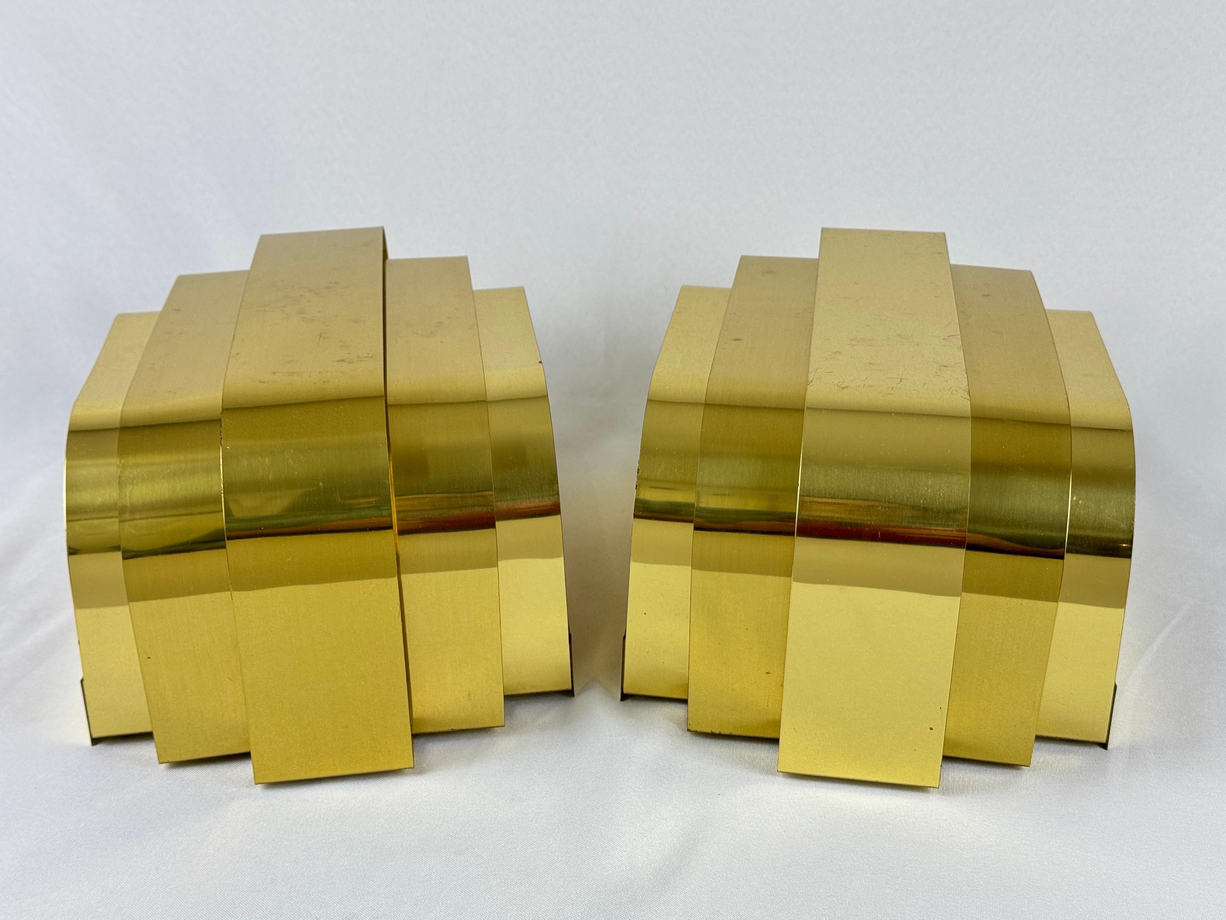 Pareja de apliques estilo Curtis Jere de Lightolier en venta 10