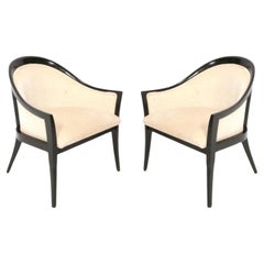 Pair of Curvaceous Harvey Probber Lounge Chairs