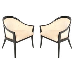 Pair of Curvaceous Harvey Probber Lounge Chairs