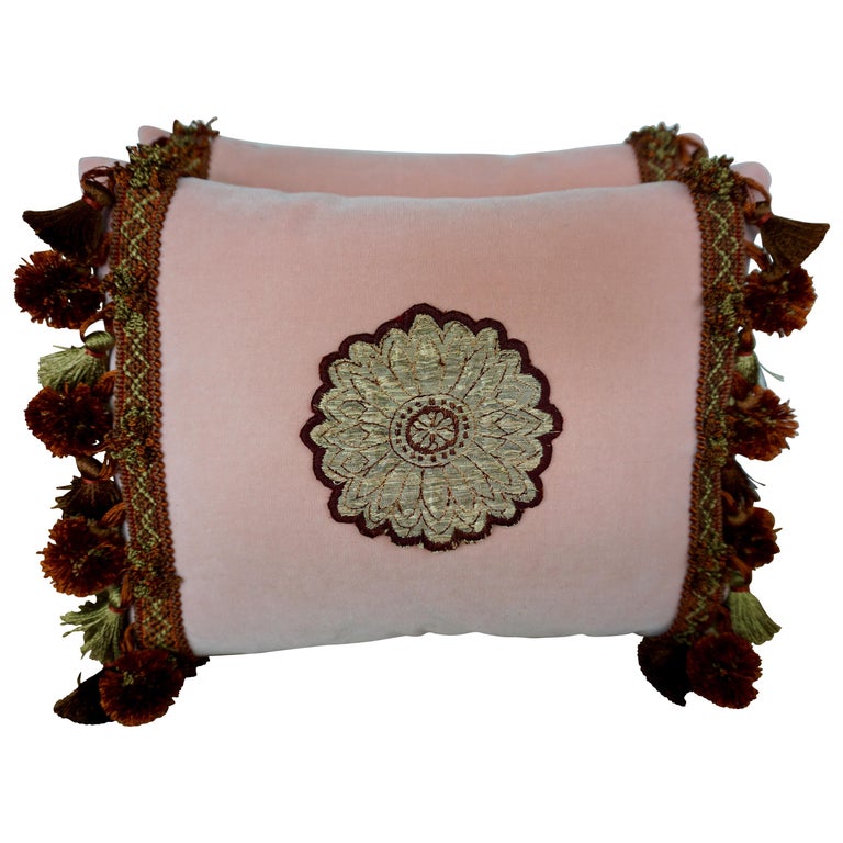 Pair of Custom Accent Pillows by Melissa Levinson at 1stDibs