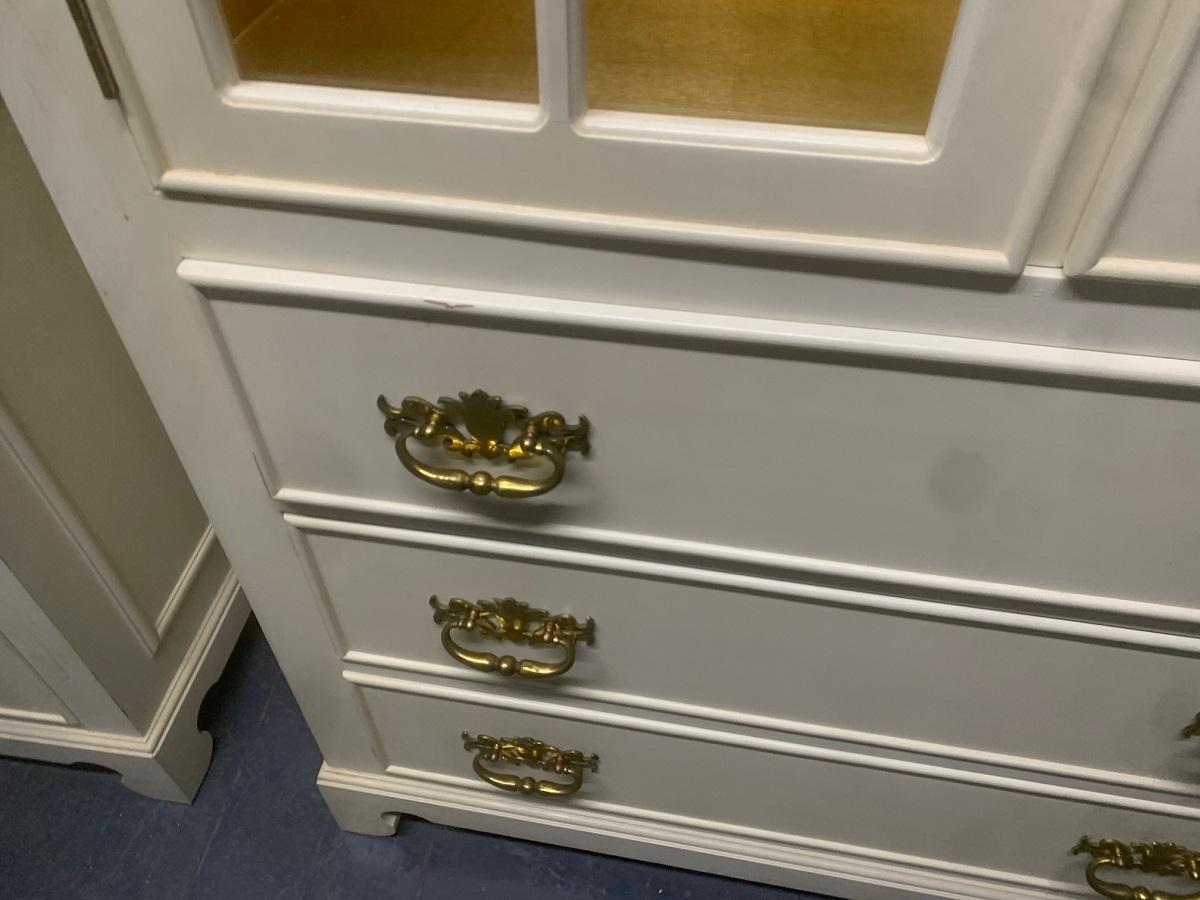 Pair of Custom Chinoiserie Style Cabinets For Sale 1