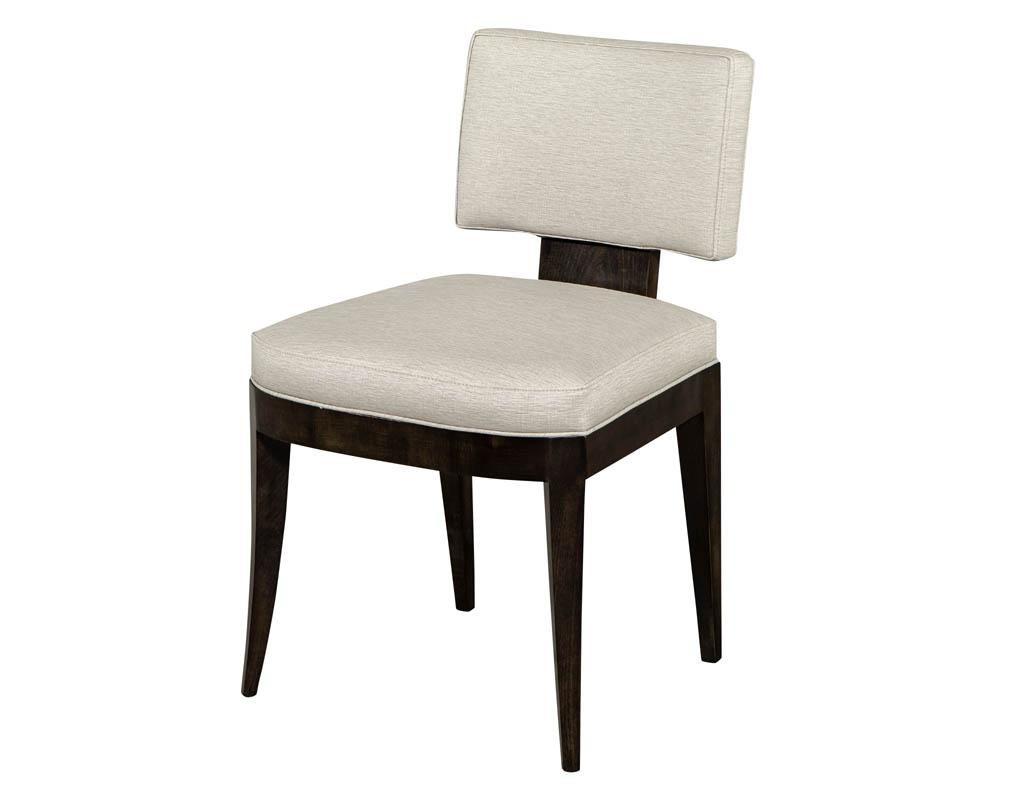Modern Pair of Custom Contemporary Side Chairs