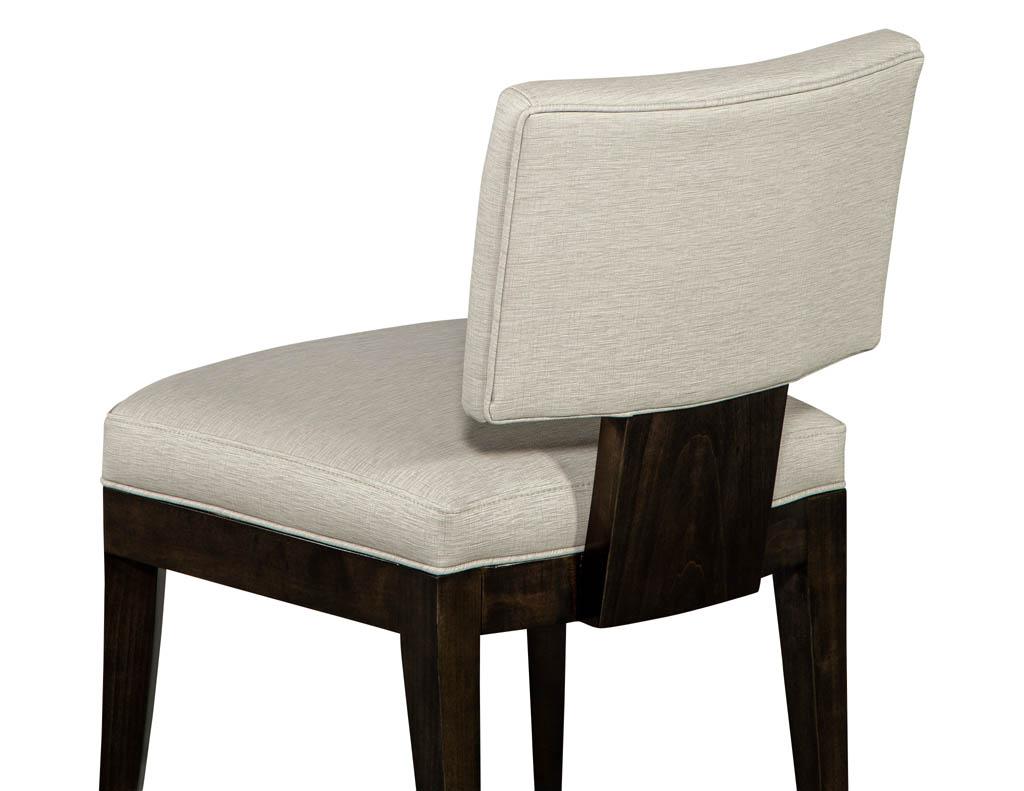 Pair of Custom Contemporary Side Chairs 1