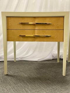 Pair of Custom End Table, Night Stands, Chest, Mitchell Gold and Bob Williams