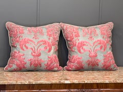 Pair of Custom Fortuny Down-Filled Pillows