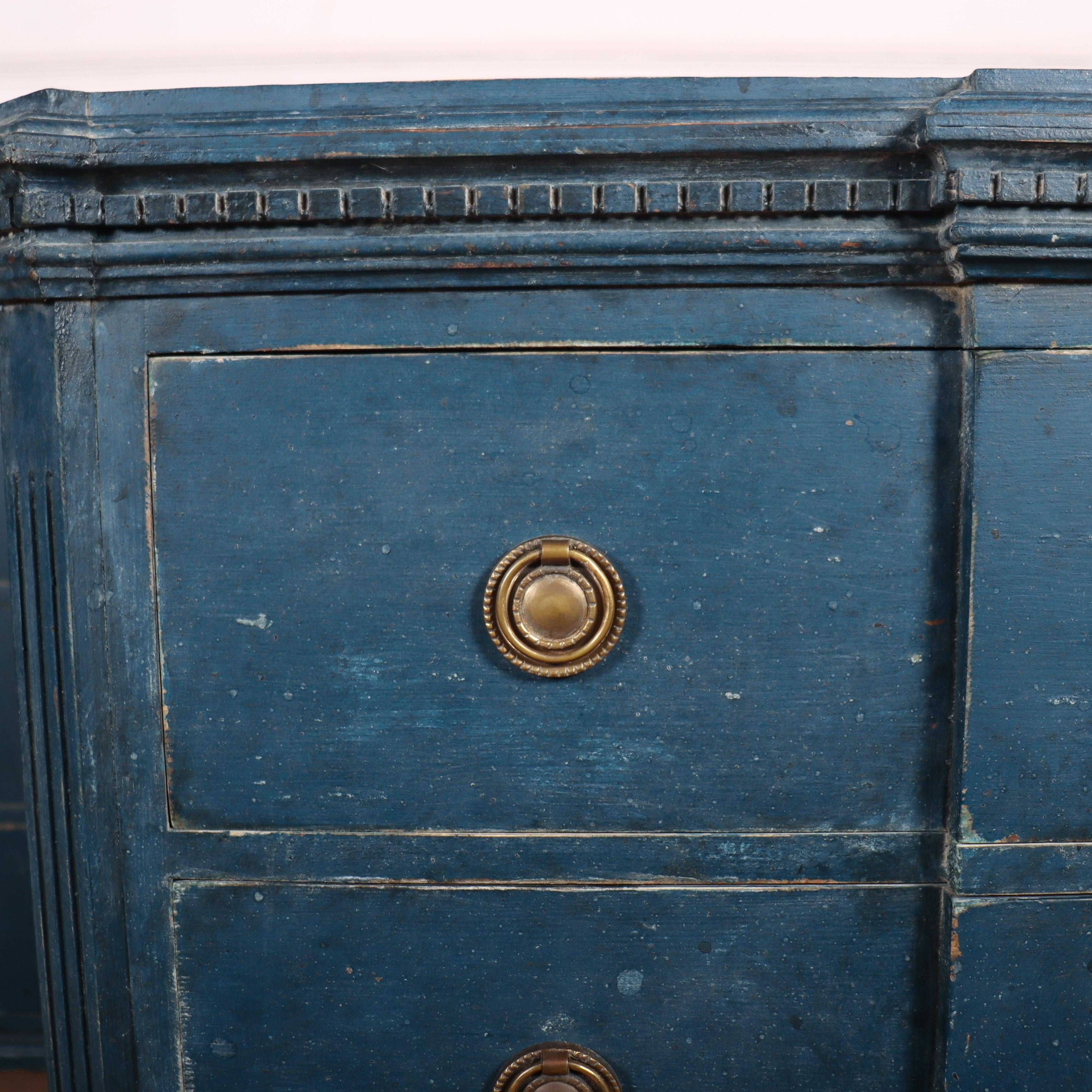 Pair of Custom Made Breakfront Commodes For Sale 4