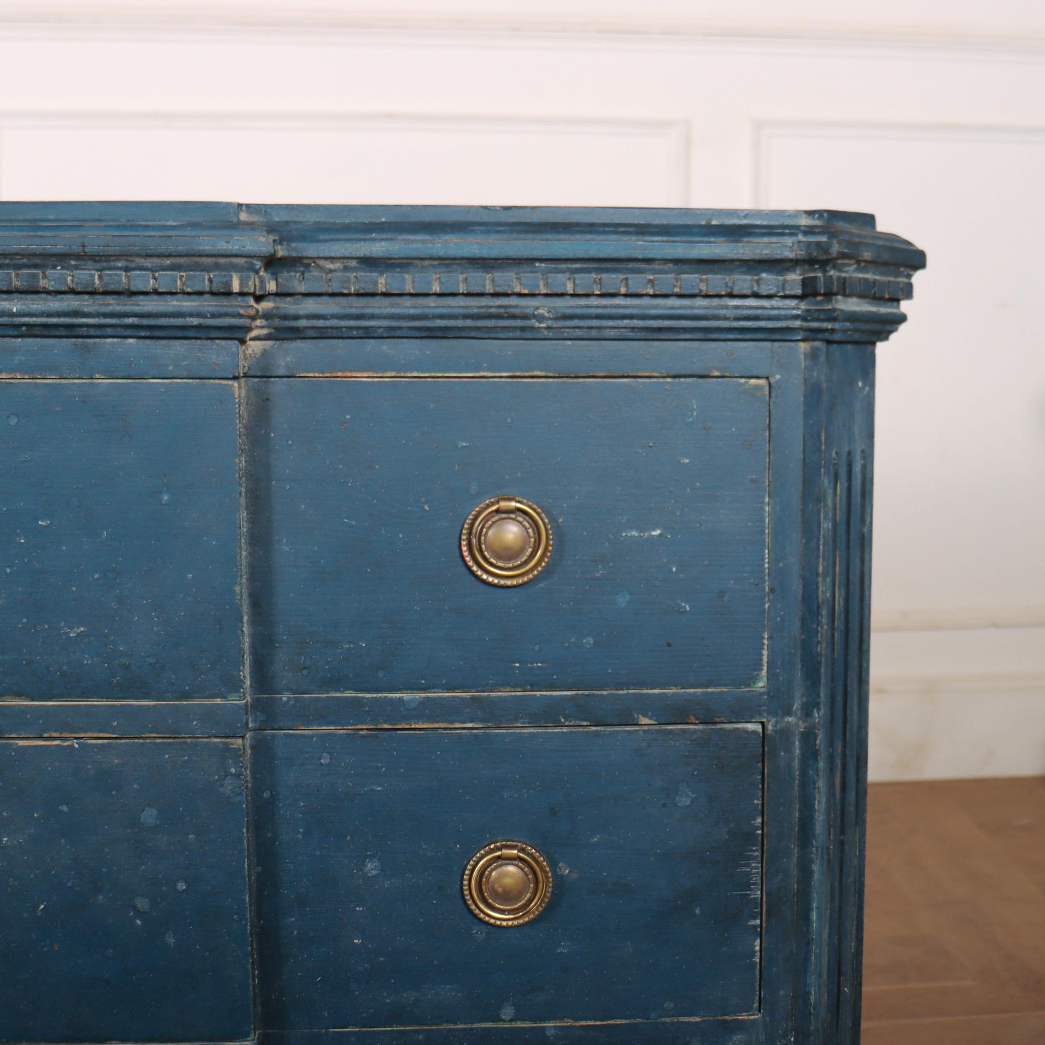 Pair of Custom Made Breakfront Commodes For Sale 1