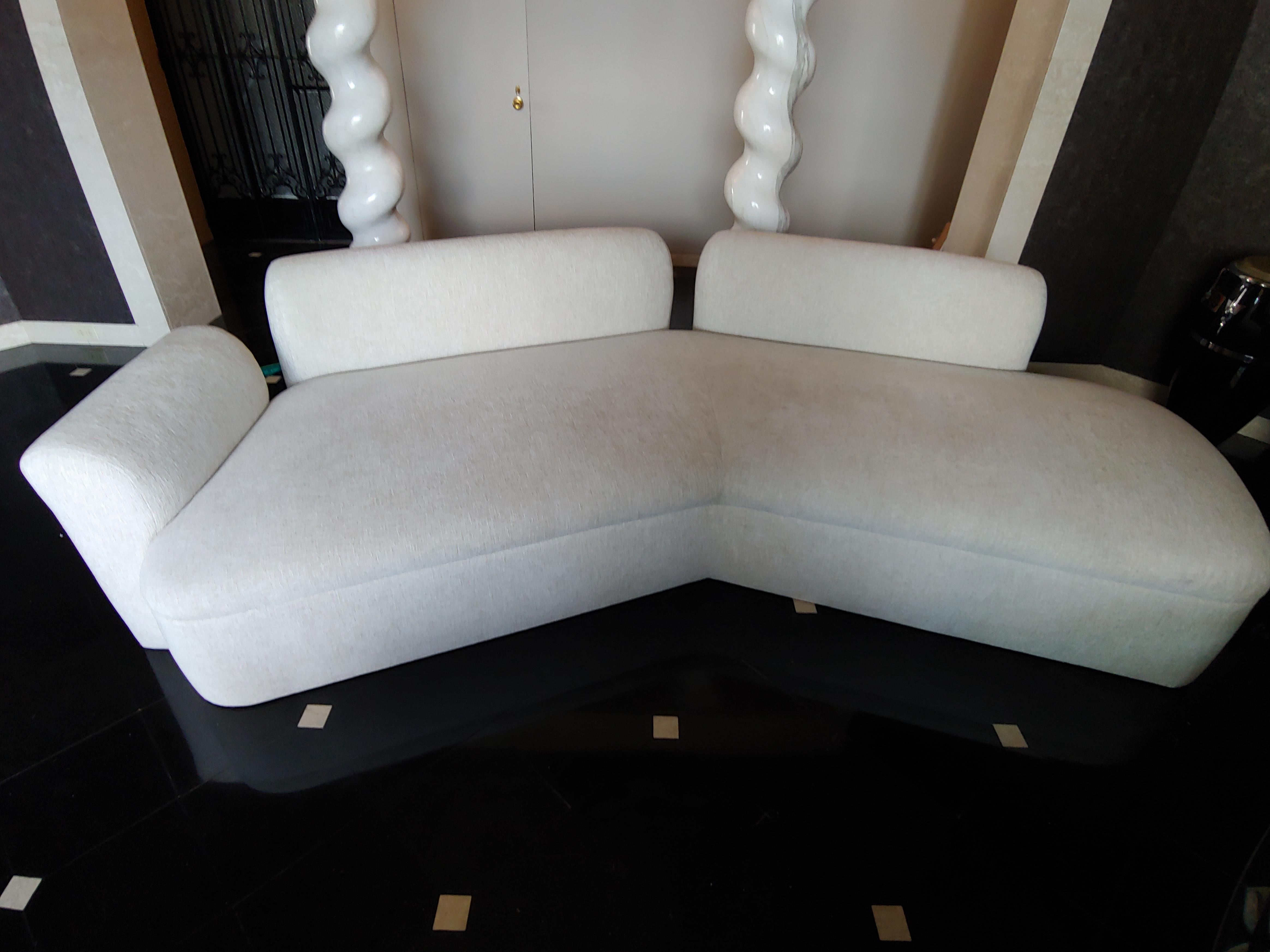 American Pair of Custom Michael Taylor Sofas