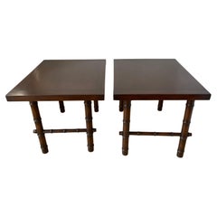 Pair of Custom Mid Century Tables
