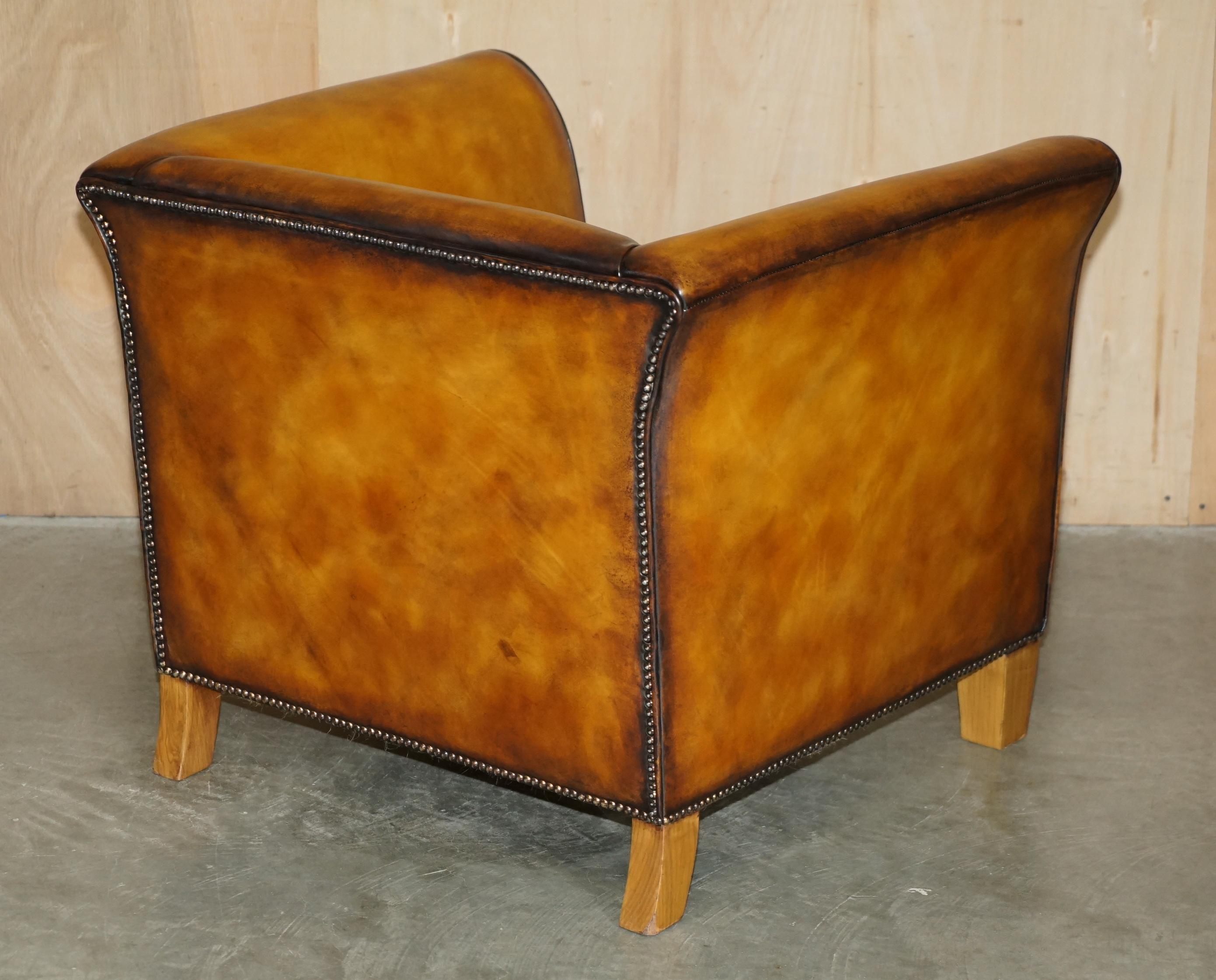 Paire d'armoires MULBERRY LONDON CUSTOM MULBERRY en cuir marron en vente 12