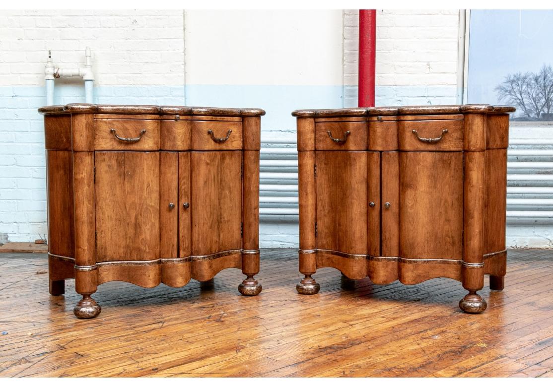 Dutch Colonial Pair Of Custom Netherlands Cabinets By Gregorius Pineo 2001 For Sale